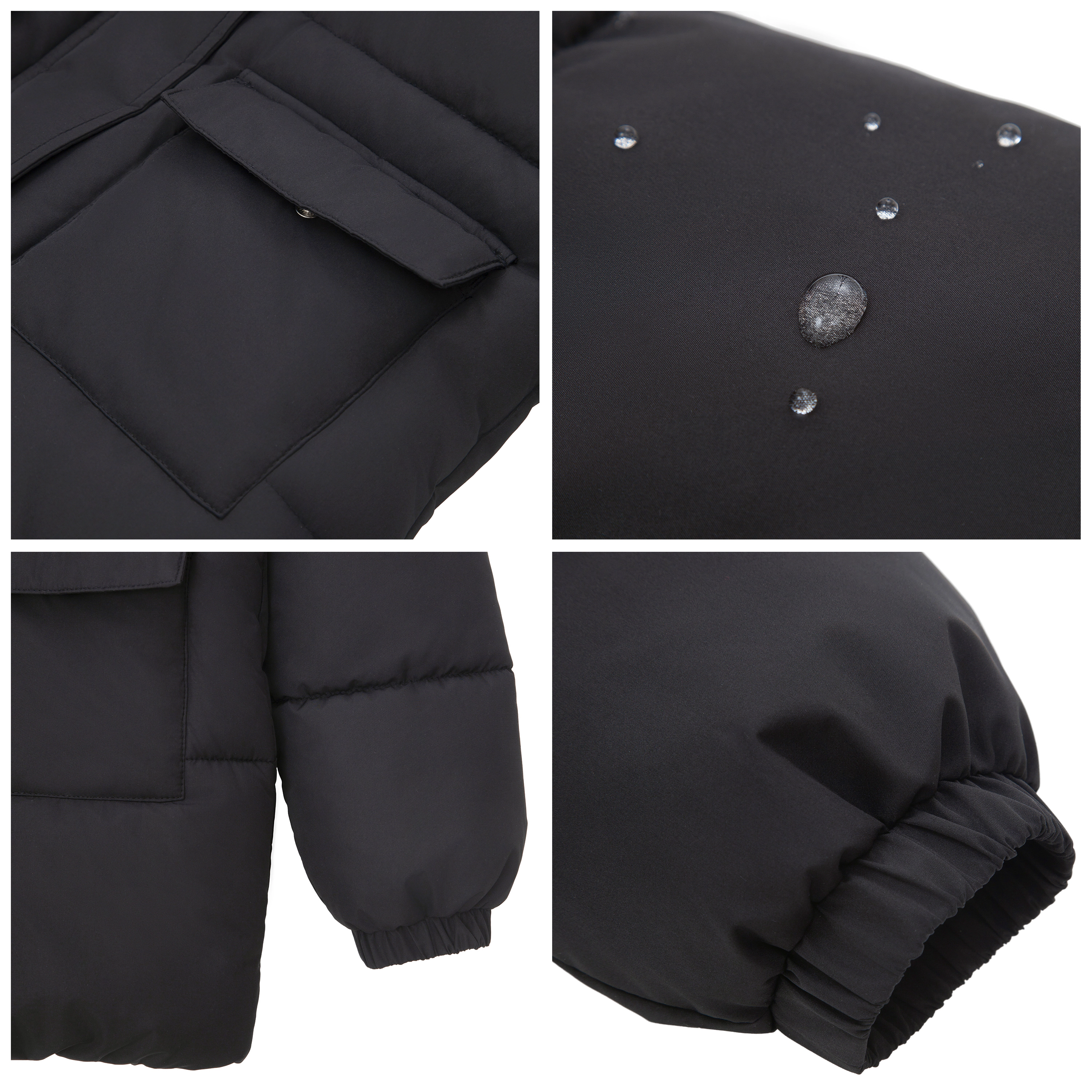 Rokka&Rolla Little & Big Kid Girls Madison Longline Hooded Puffer Jacket