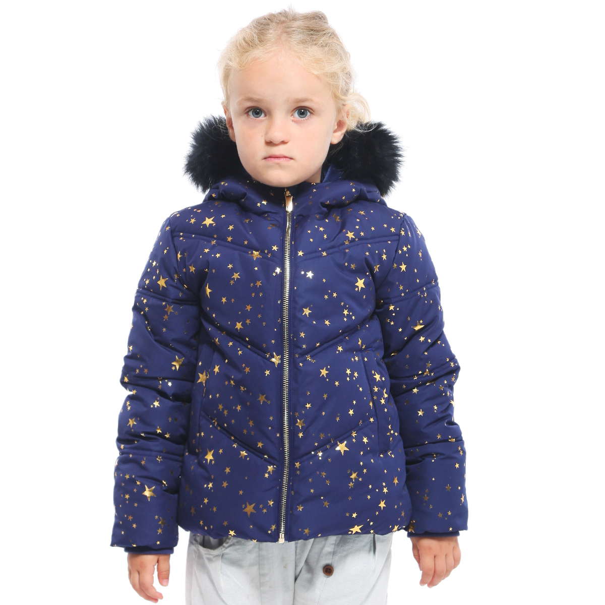 Rokka&Rolla Little & Big Kid Girls Heavyweight Puffer Jacket Bubble Coat