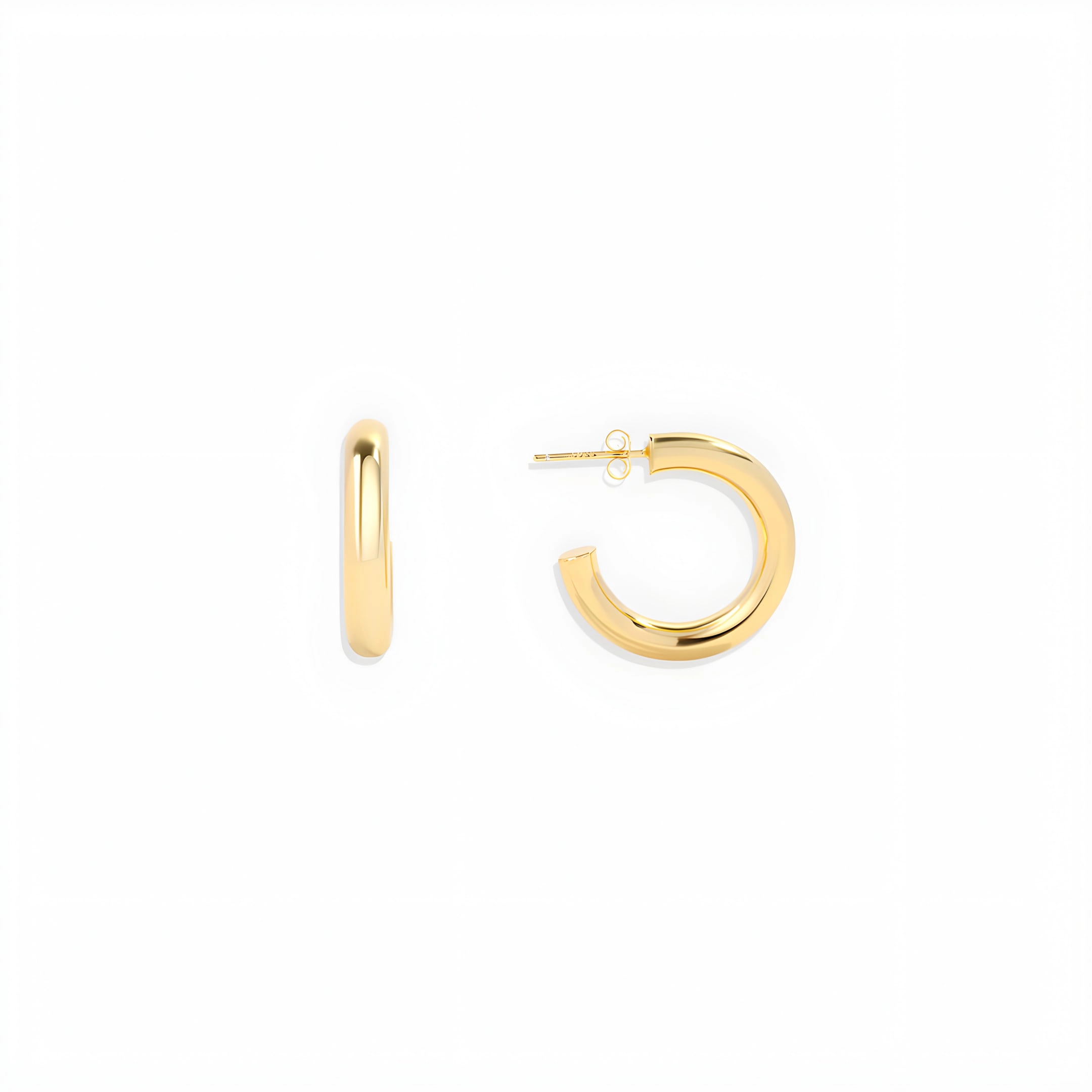 Mint & Lily Women's Bold Hoop Earrings