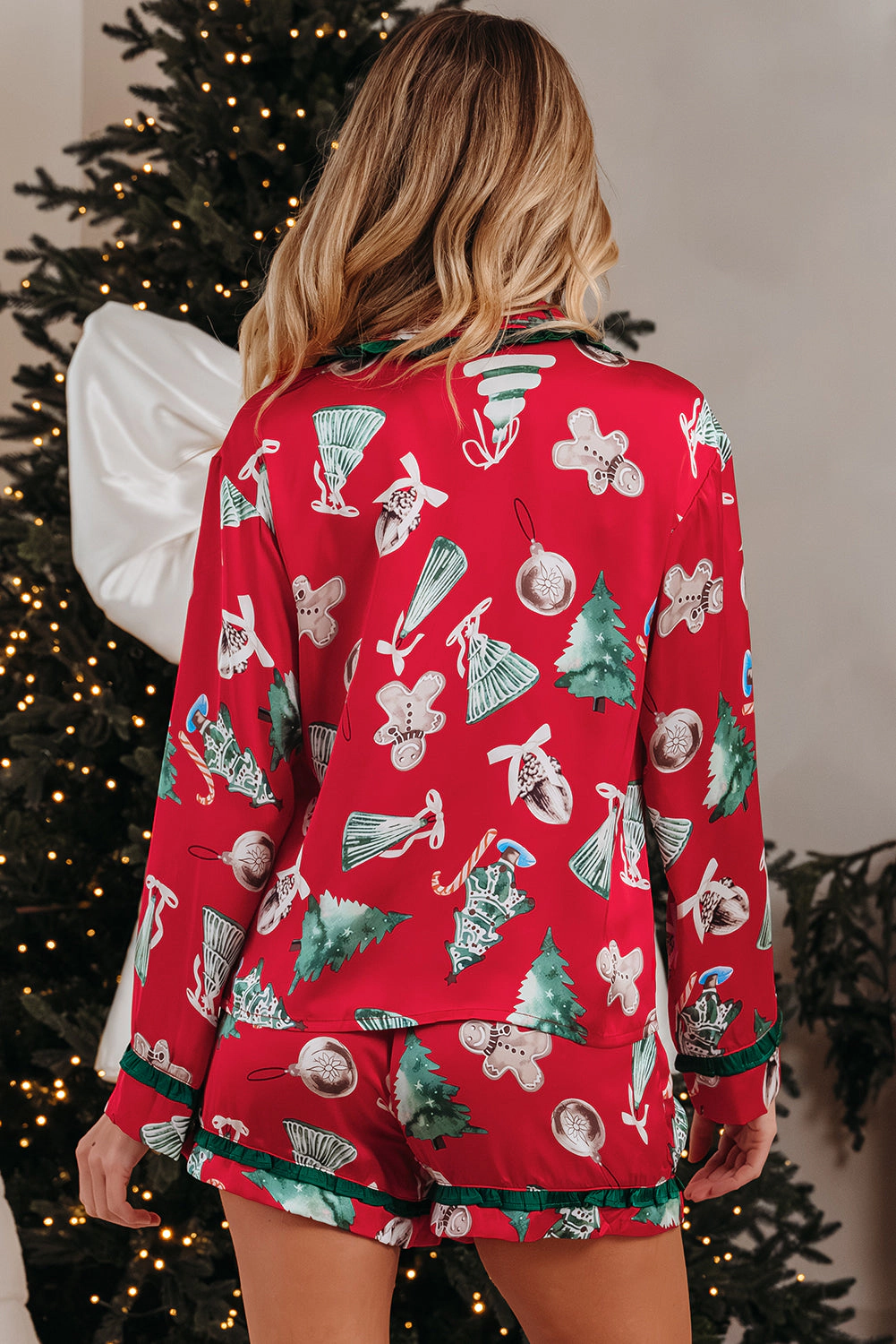 Threaded Pear Women's Blair Knot 2pcs Pajama Set