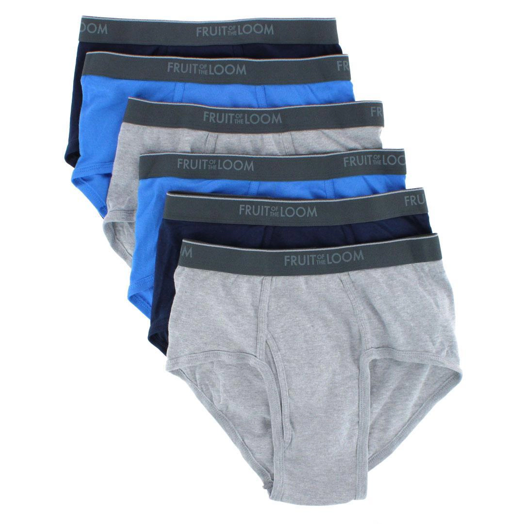 Fruit of the Loom Men's Fashion Pattern Briefs Underwear ( 6 Pack)