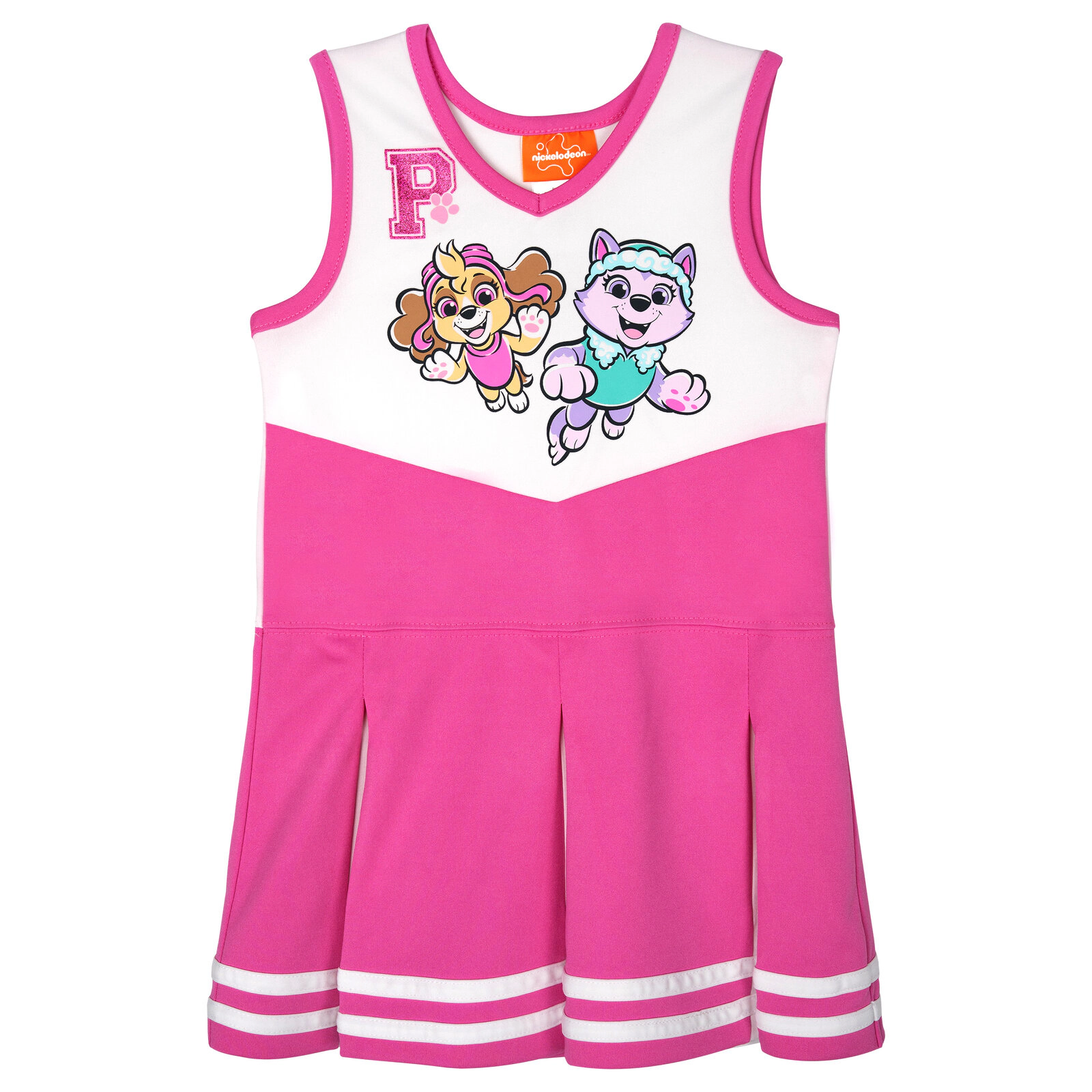 Paw Patrol Girls' Sleeveless Cheerleader Dress