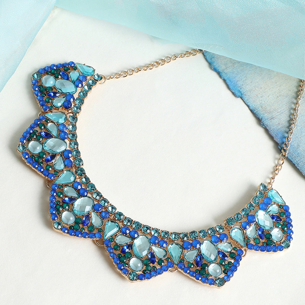 SOHI Women's Madre Statement Necklace