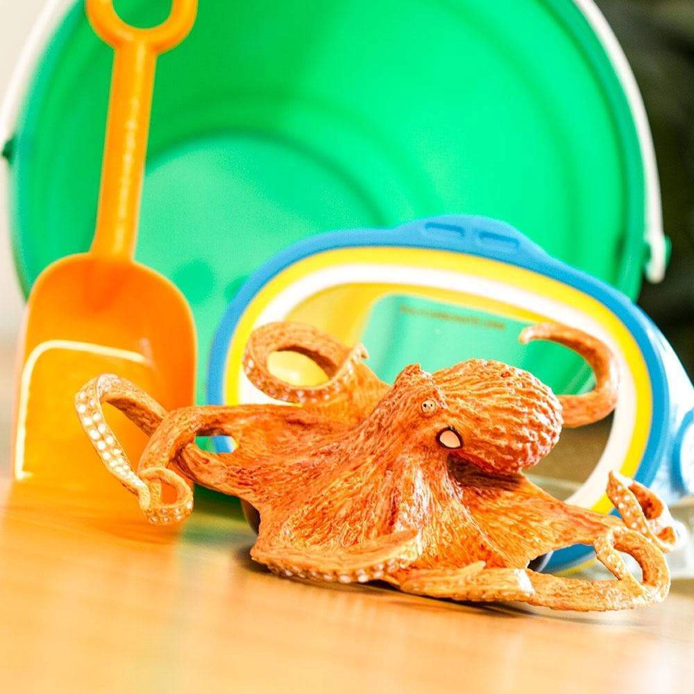 Safari Ltd. - Giant Pacific Octopus Kids Toy Figure