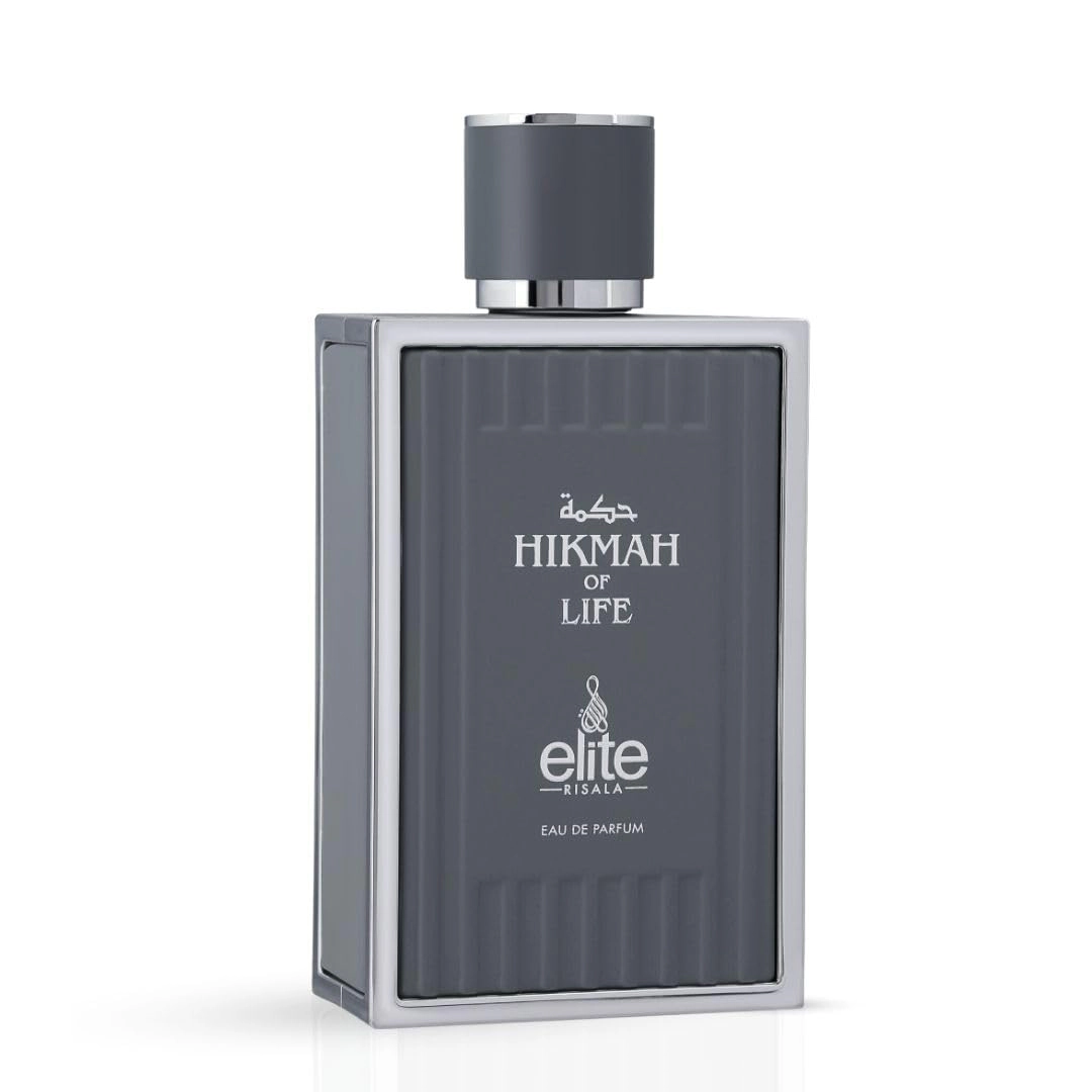Risala Elite Hikmah of Life Intense Eau de Parfum for Men, Citrus Aromatic 3.4 oz Spray