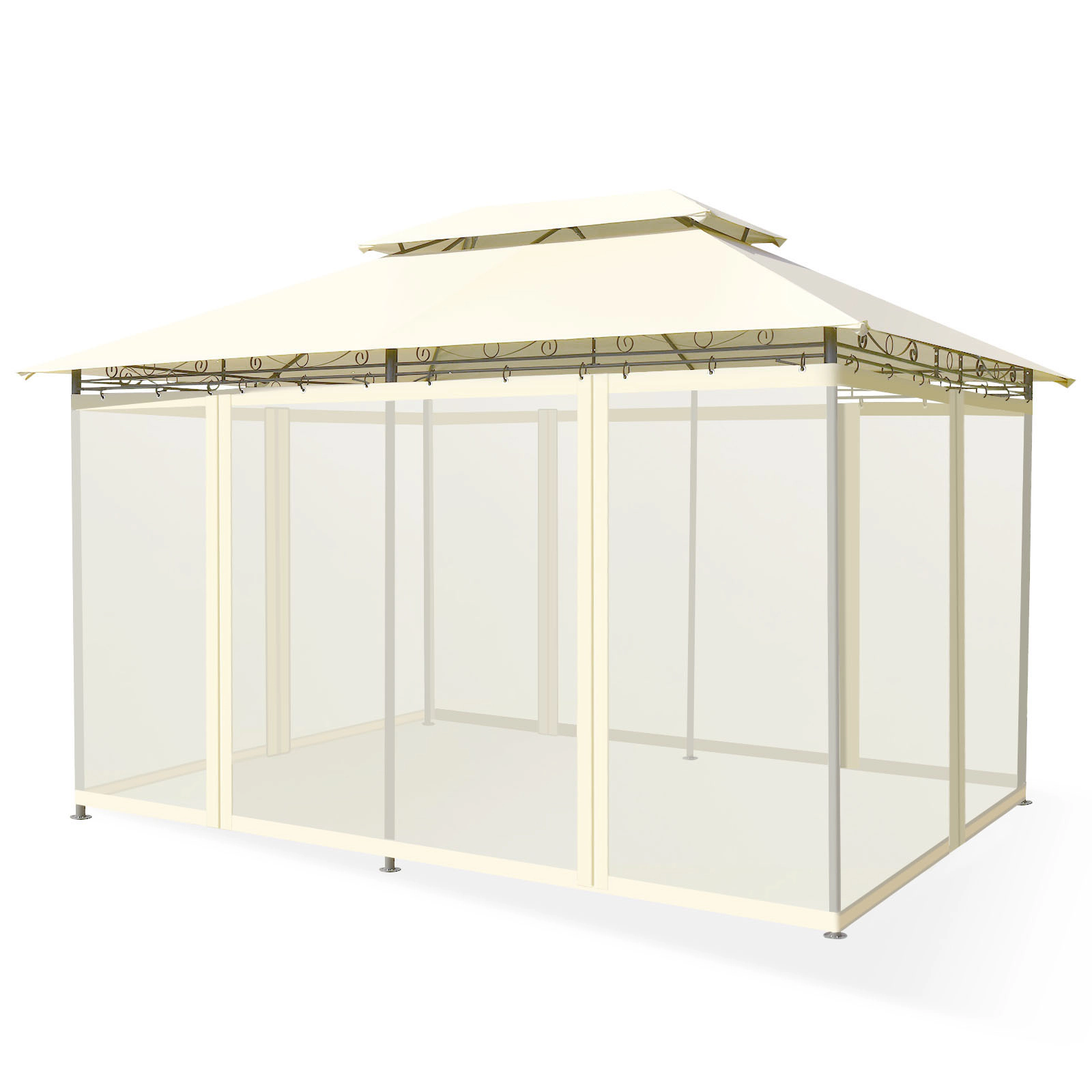 Hivvago Canopy Tent with Removable Netting Sidewalls
