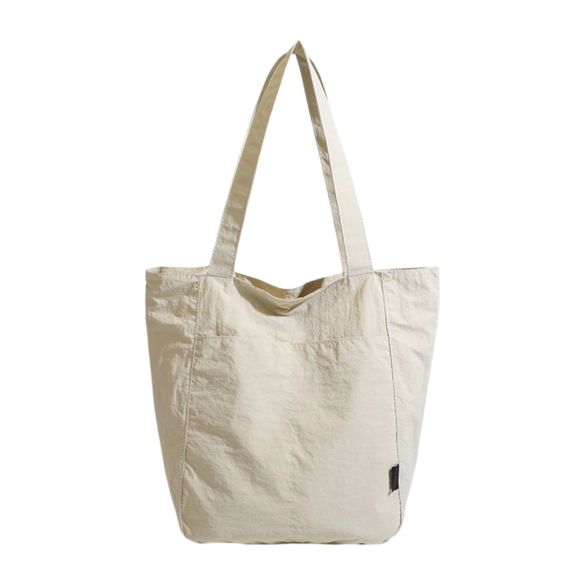 Alilang Women's Lightweight Tote Bag with Front Pockets and Shoulder Handles, Green