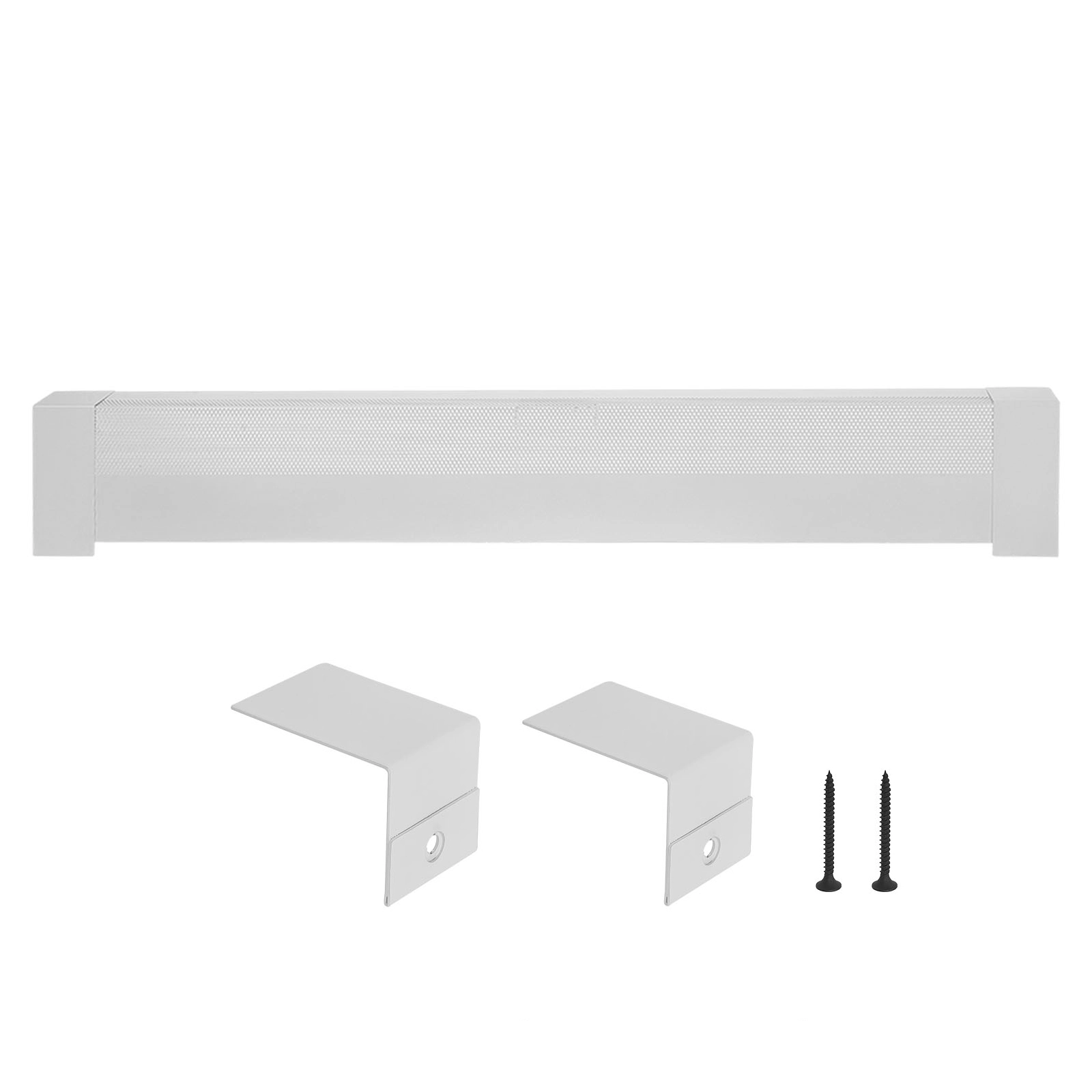 HONGGE Baseboard Heater Covers Basic Series Standard Electric Heating Unit Front Cover for Home Improvement Heavy-duty