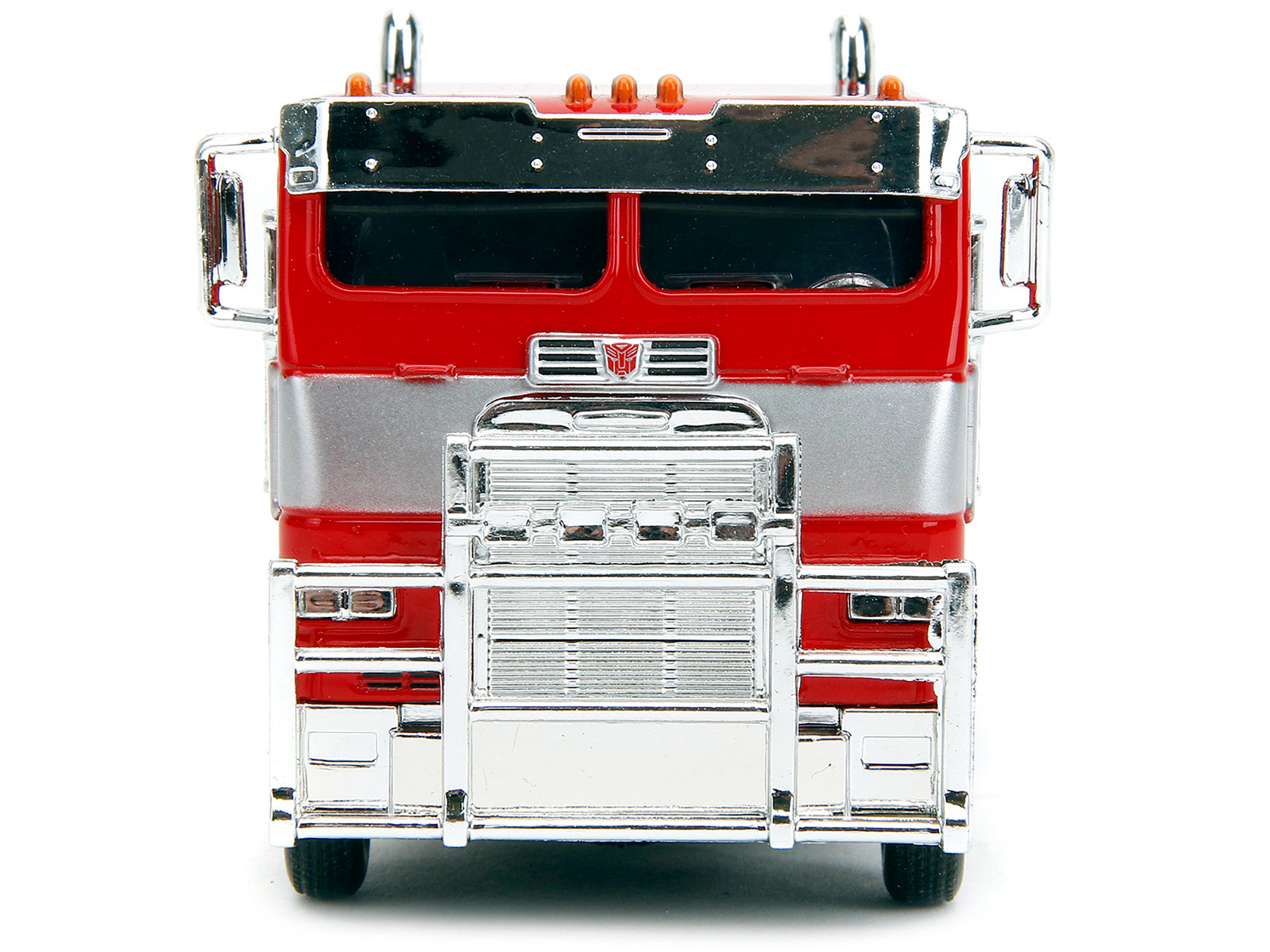 Jada Optimus Prime Tractor Truck Red and Blue with Silver Stripes "Transformers: Rise of the Beasts" (2023)