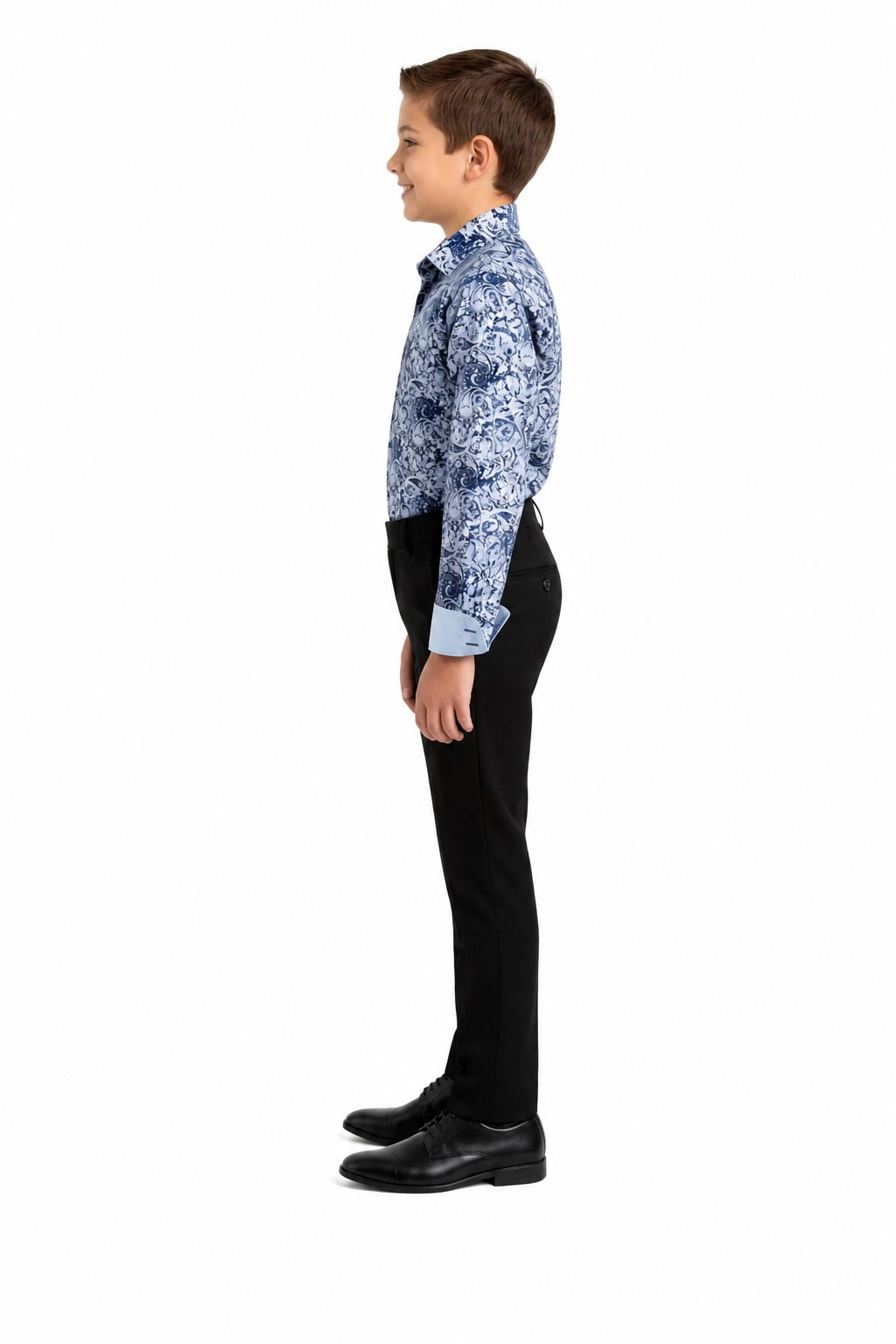 Elie Balleh Boys Slim Fit Boys' Printed Shirt