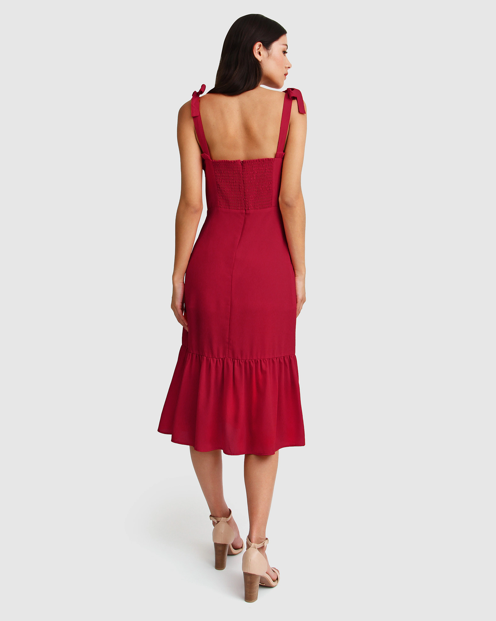 Belle & Bloom Womens Summer Storm Midi Dress