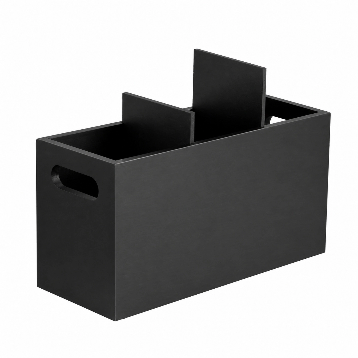 WZK Wooden 3 Compartment Kitchen Utensil Holder