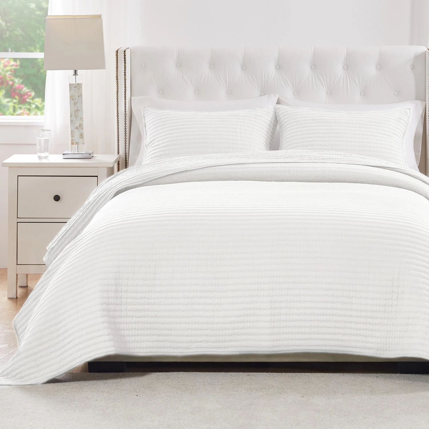 Greenland Home Fashions Vineyard Luxurious Modern Design Quilt Bedding Set 2 Piece