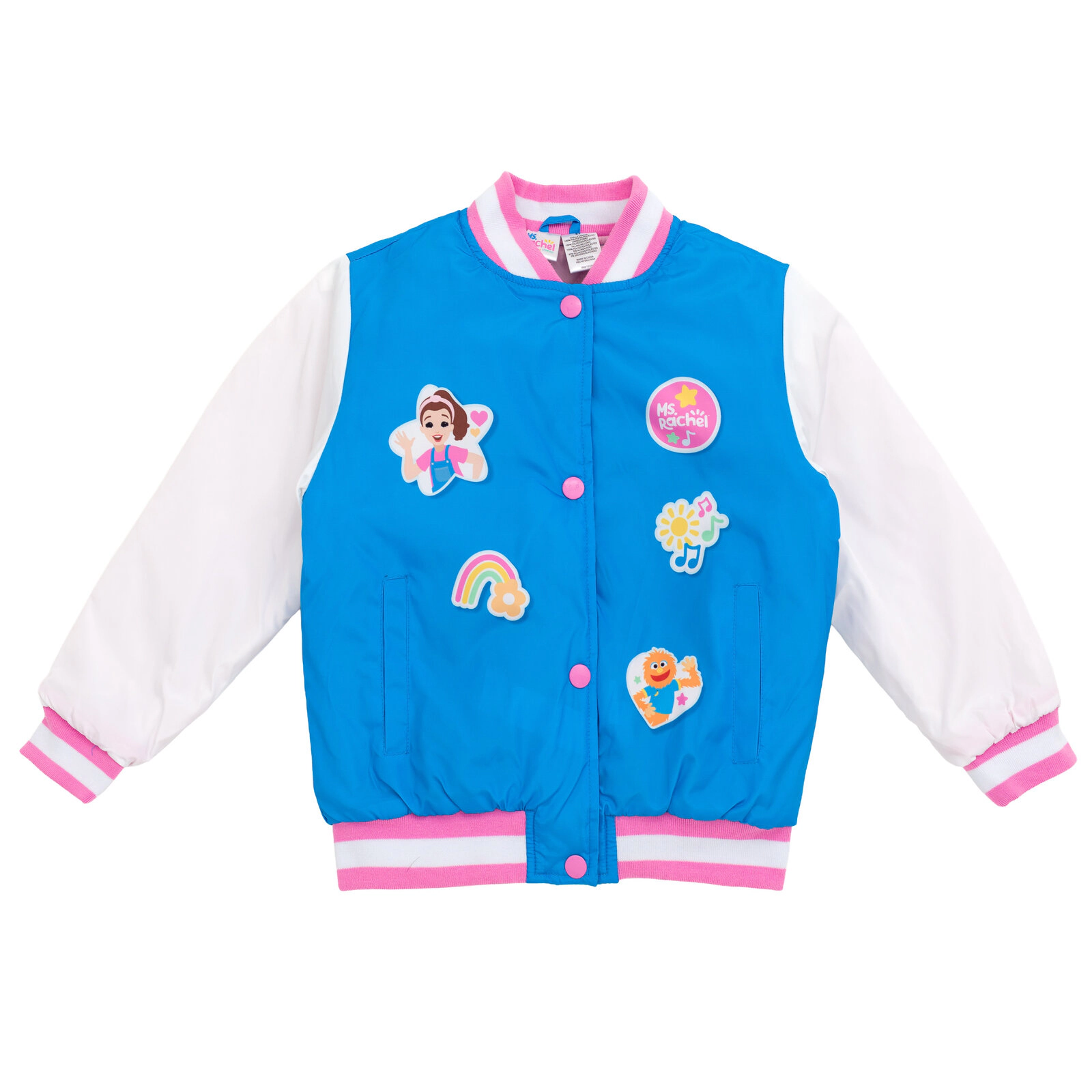 Ms. Rachel Girls' Varsity Bomber Jacket