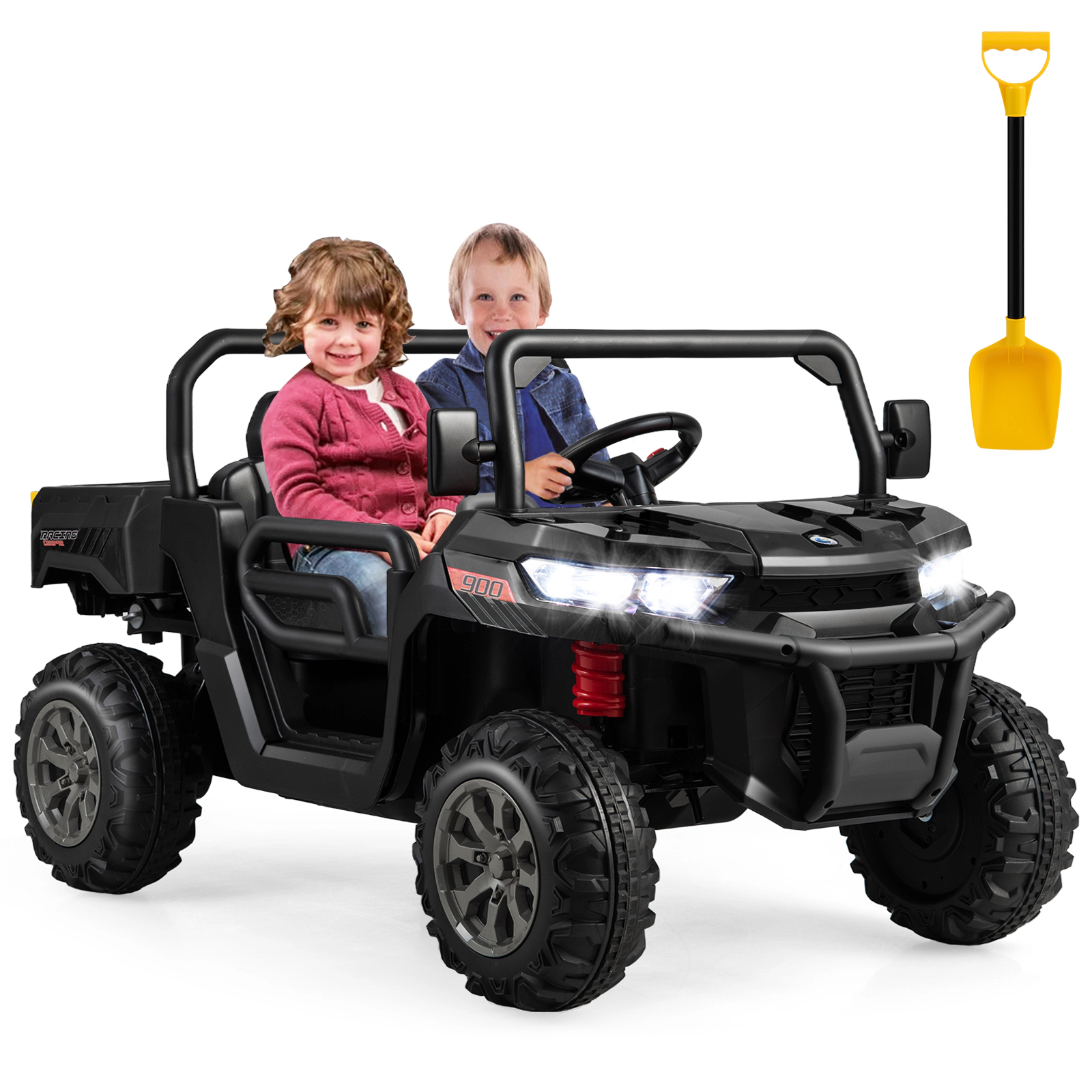 LJG 24V Ride on Kids Car with Dump Bed and Remote Control