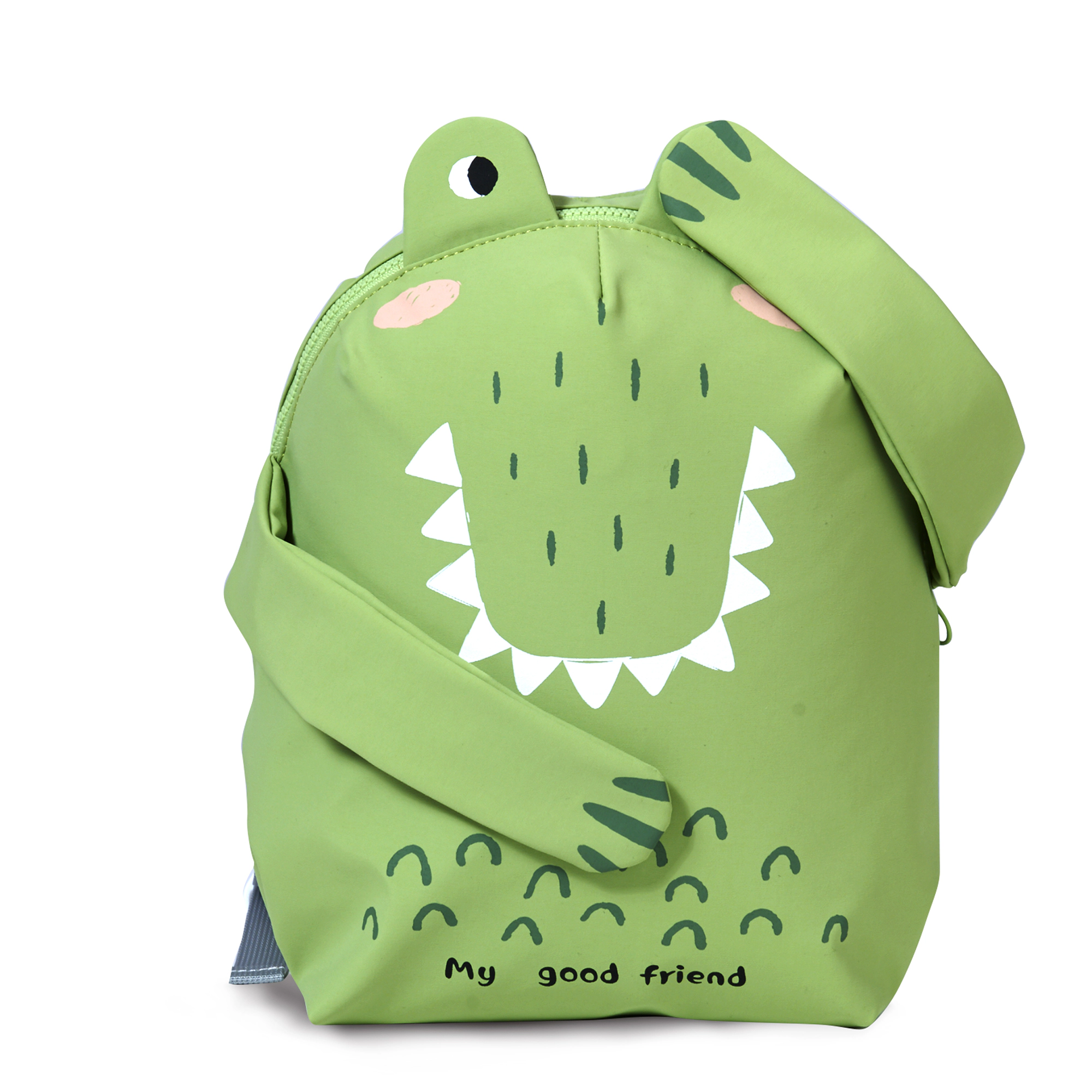 SUNVENO Kids Animal Face Backpack with 3D Ears, Padded Straps, Zip Closure