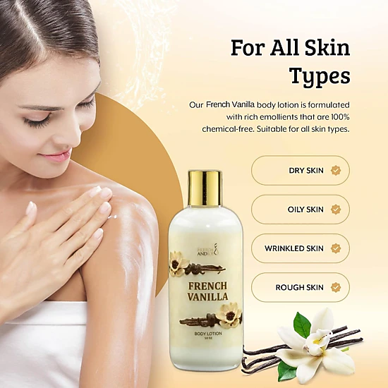 Freida and Joe Women French Vanilla Fragrance Body Lotion in 10oz Bottle