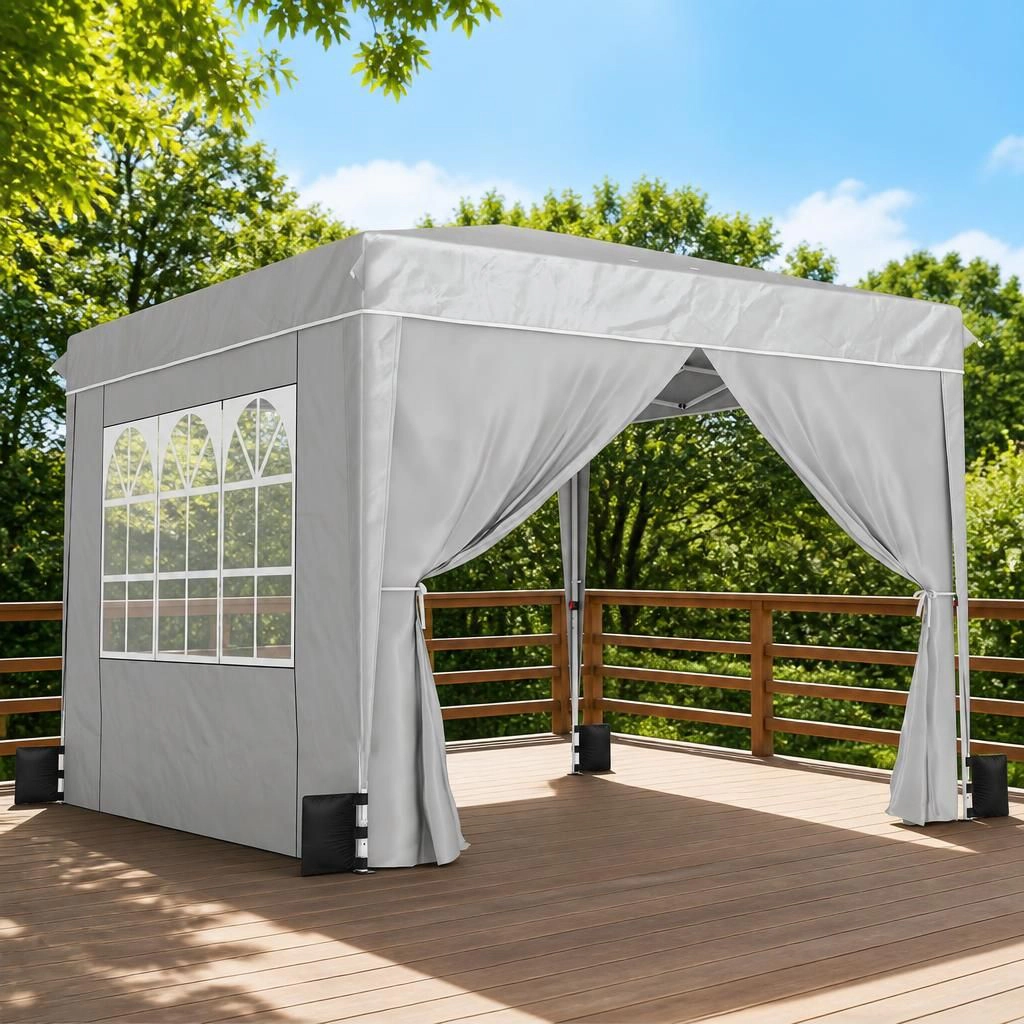 WOW PIONEER 10 Foot Square Outdoor Canopy Tent