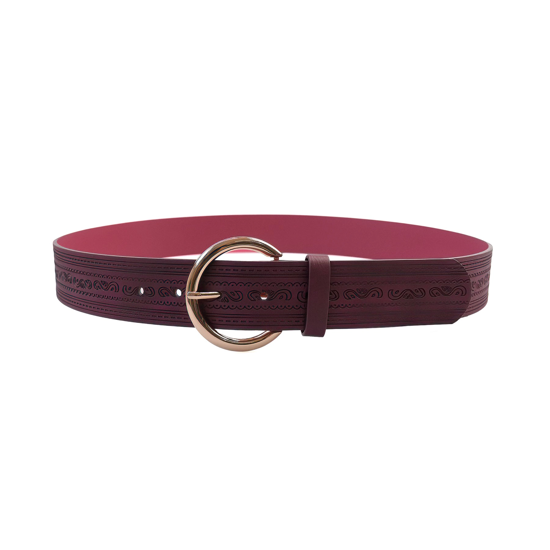 AGP PARIS Magenta Classic Women's Belt