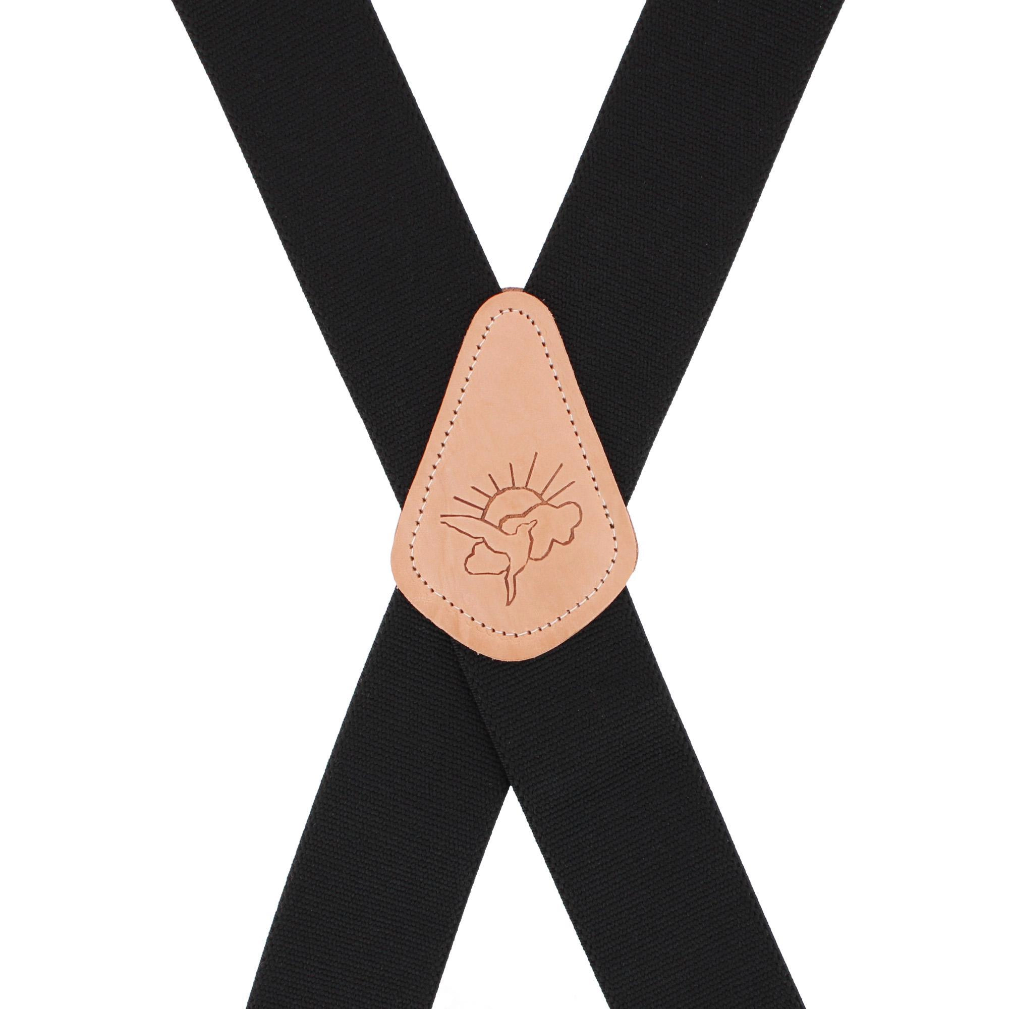 Danbury Men's 2-Inch Terry Weave Clip End Suspenders