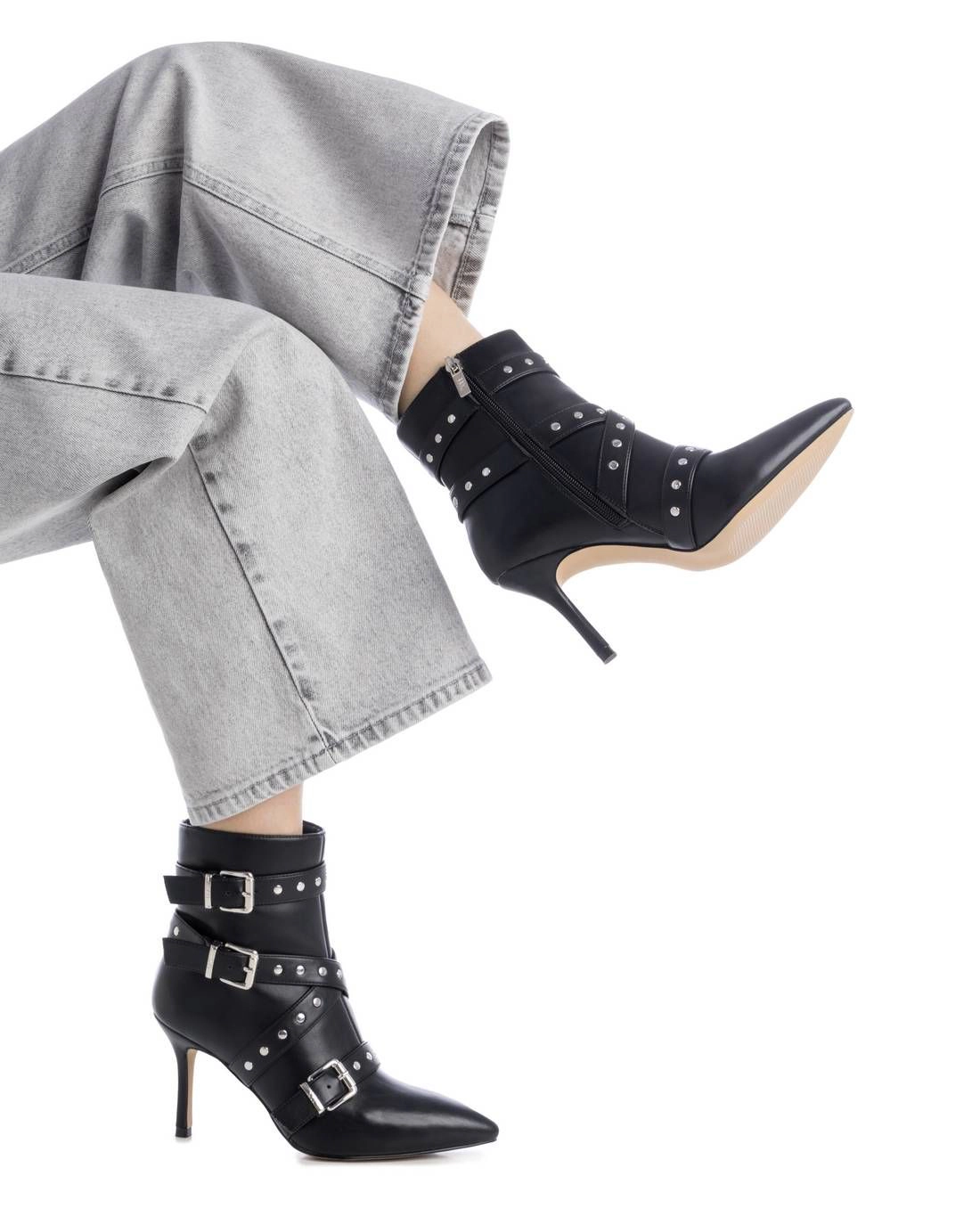 XTI Women's Pointed Toe Stiletto Booties