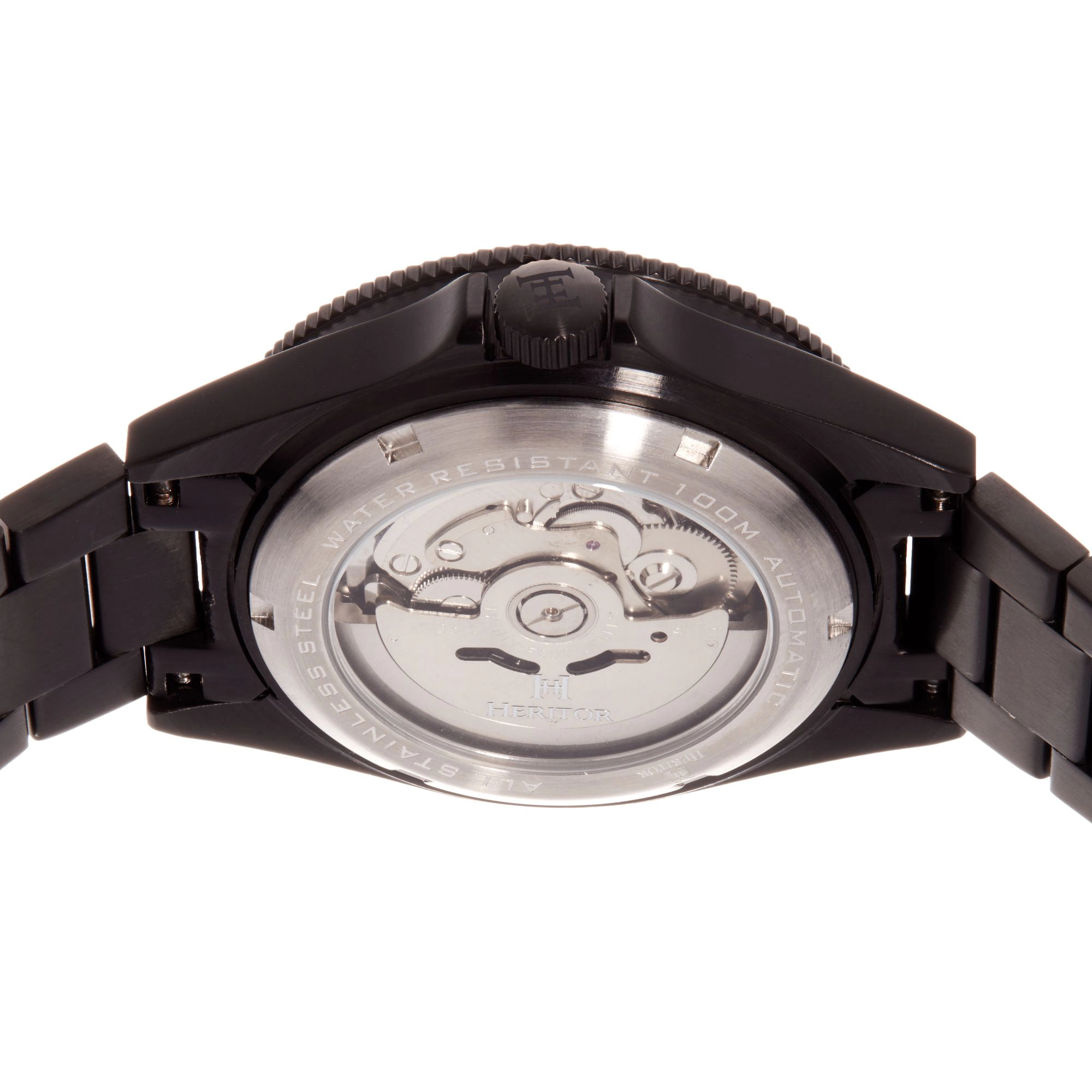 Heritor Automatic Calder Stainless Steel Watch