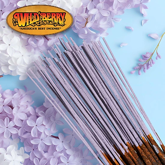 Wild Berry Lilac Hand-Dipped Incense Sticks, 100 Count, 11 in, Color ...