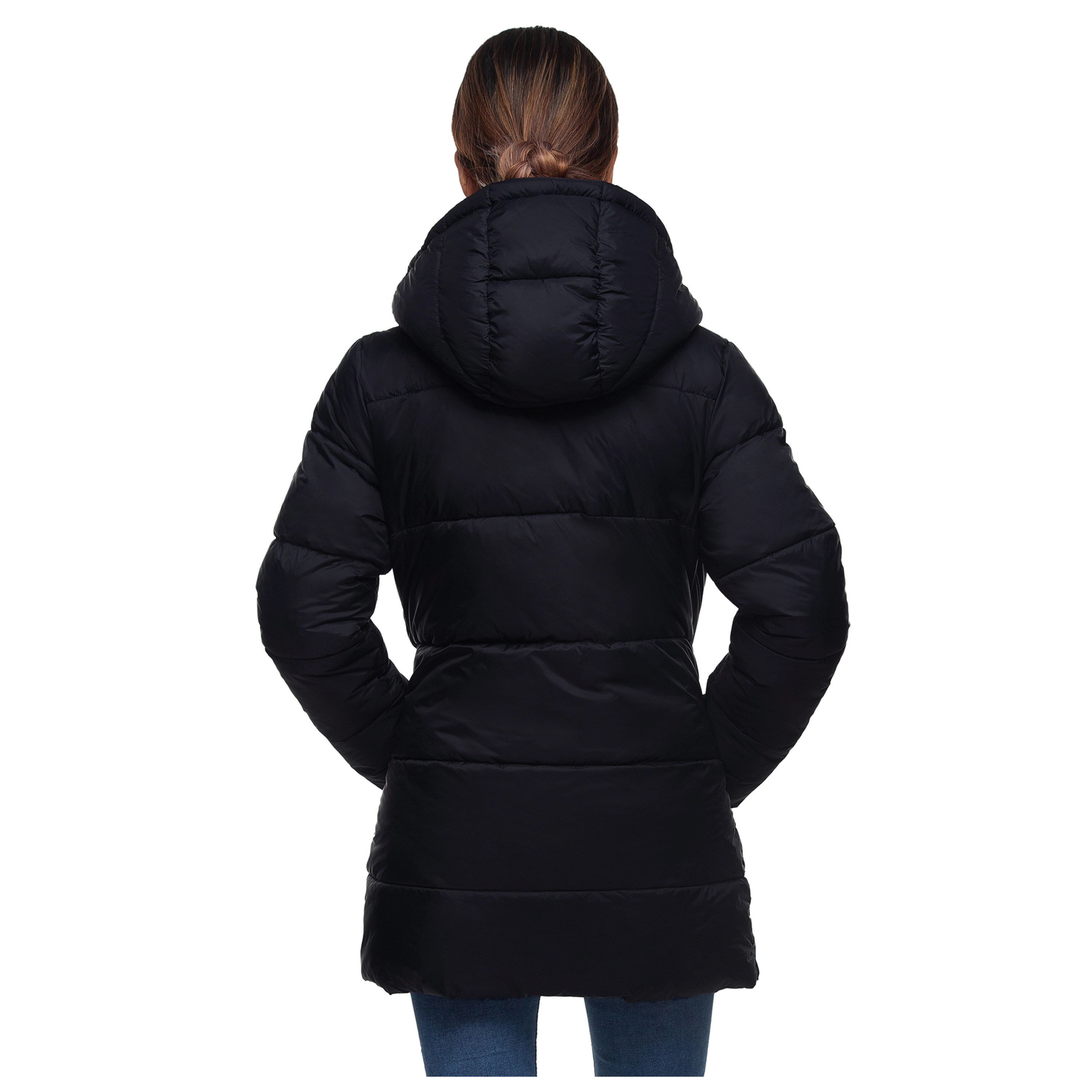 Rokka&Rolla Womens Mid-Length Lightweight Puffer Jacket