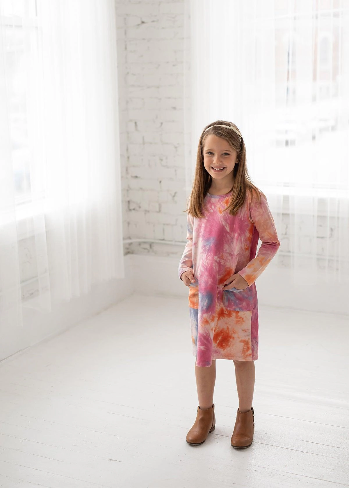 Mabel and Honey Sunrise Knit Dress