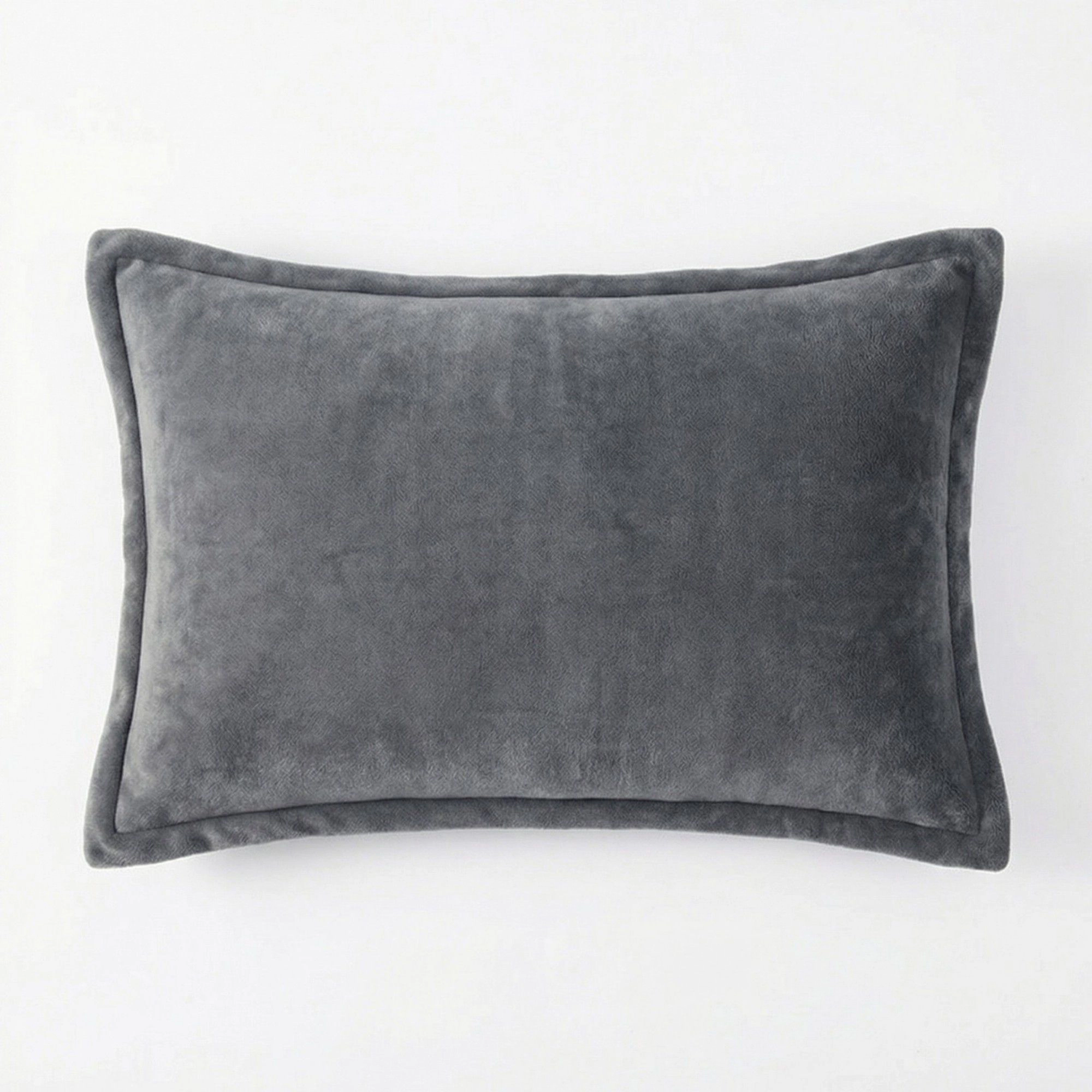Alilang Unisex 2-Pack Solid Pillowcases with Envelope Closure Decorative Sleep Cover Set 18.9x29in