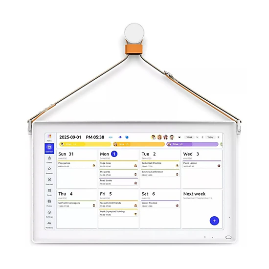 Everblog 21.5" Touch Digital Calendar Chore Chart 1080p IPS