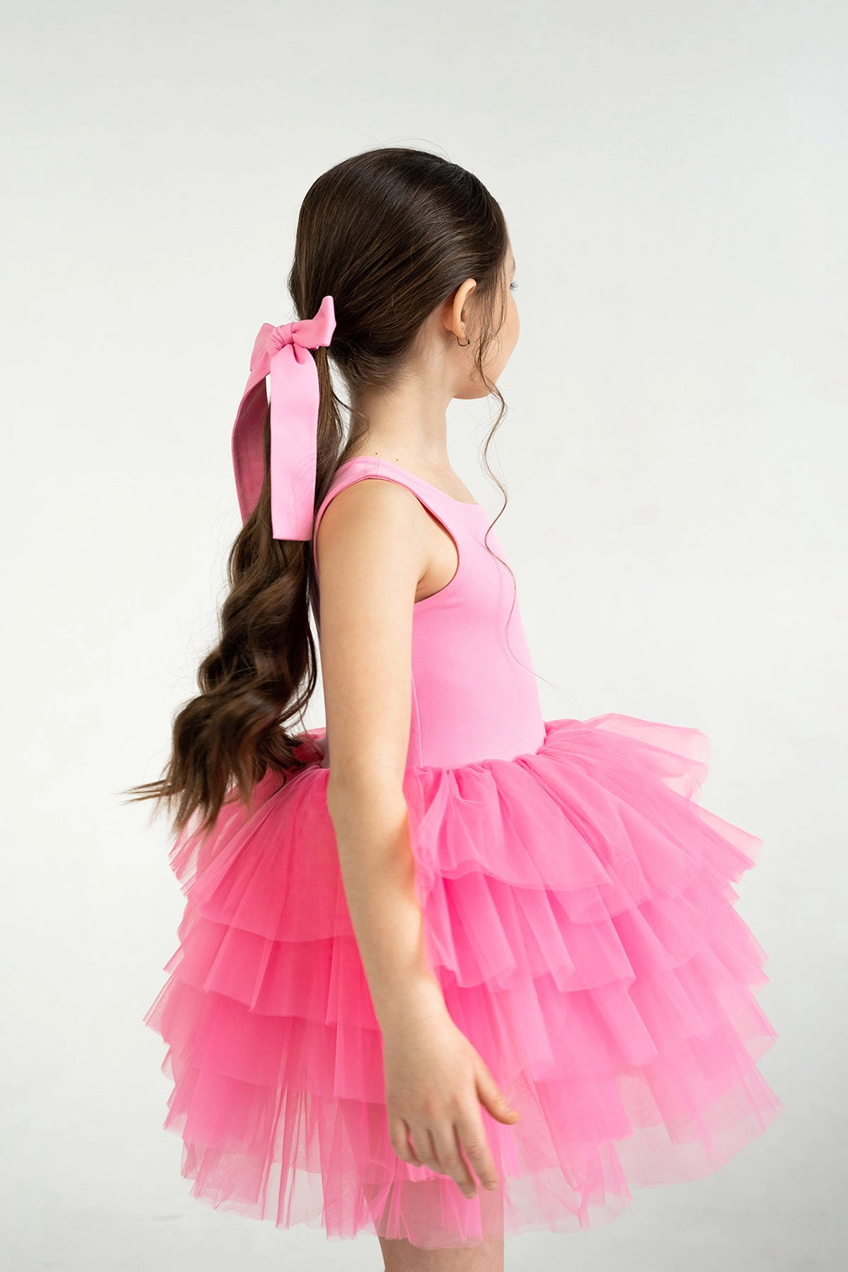 Mini Celebrities Girls Pink Magnolia Tutu Dress