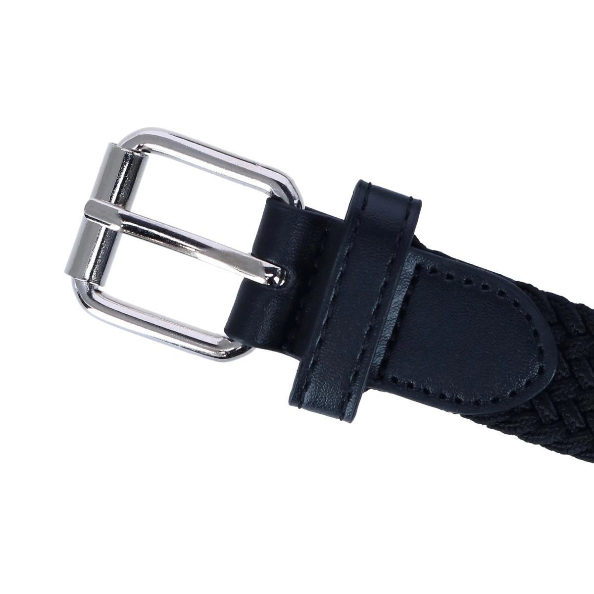 CTM Kids' Elastic Braided Stretch Belt