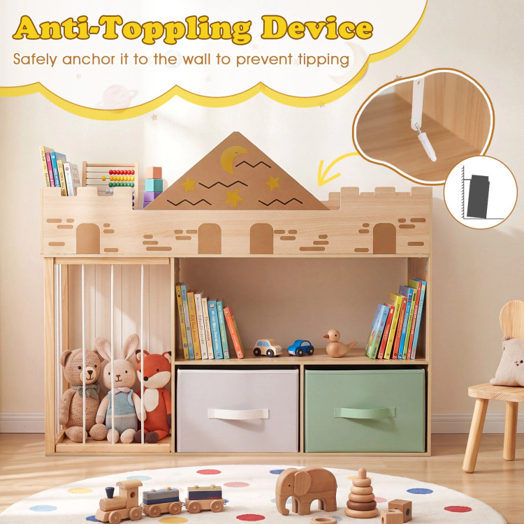 Hivvago Stuffed Animal Toy Storage Organizer