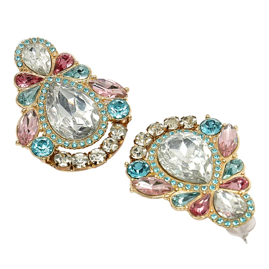 AGP PARIS Womens Diva Collection Iconic Petal Stud Earrings
