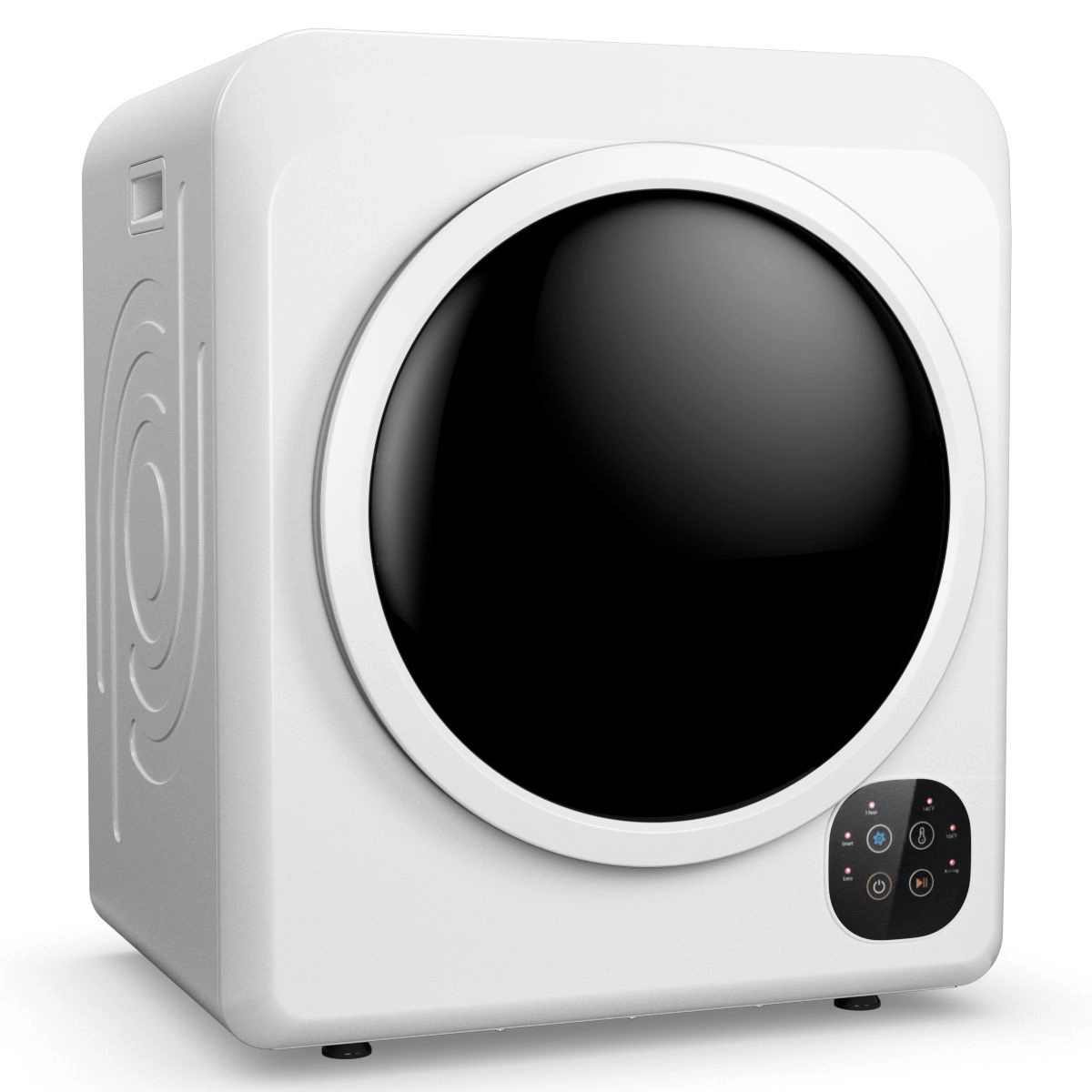 SlickBlue Portable Tumble Dryer with Stainless Steel Drum and Multiple Drying Programs