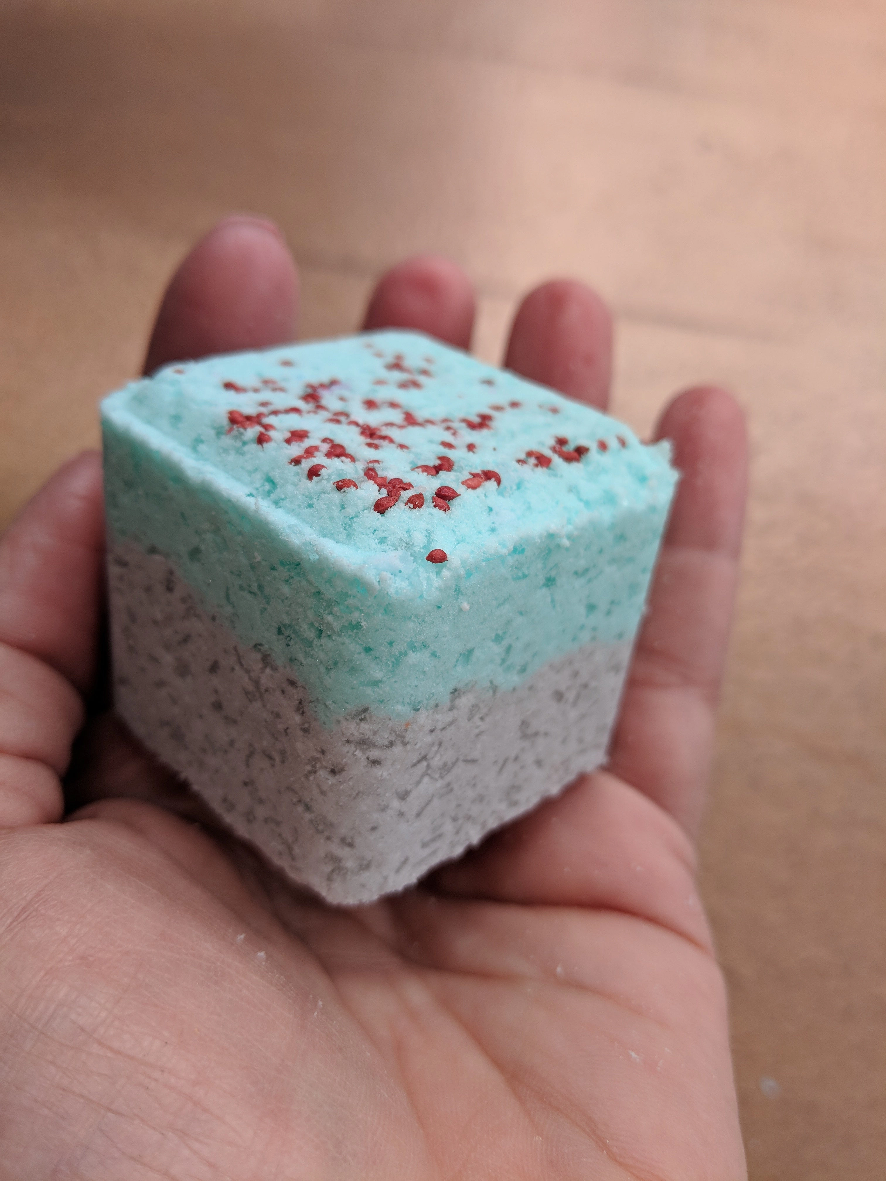 Lizush  - Bulk 100 Natural Vegan Shower Steamers, Mixed Scents (Lavender Grapefruit Mint Eucalyptus)