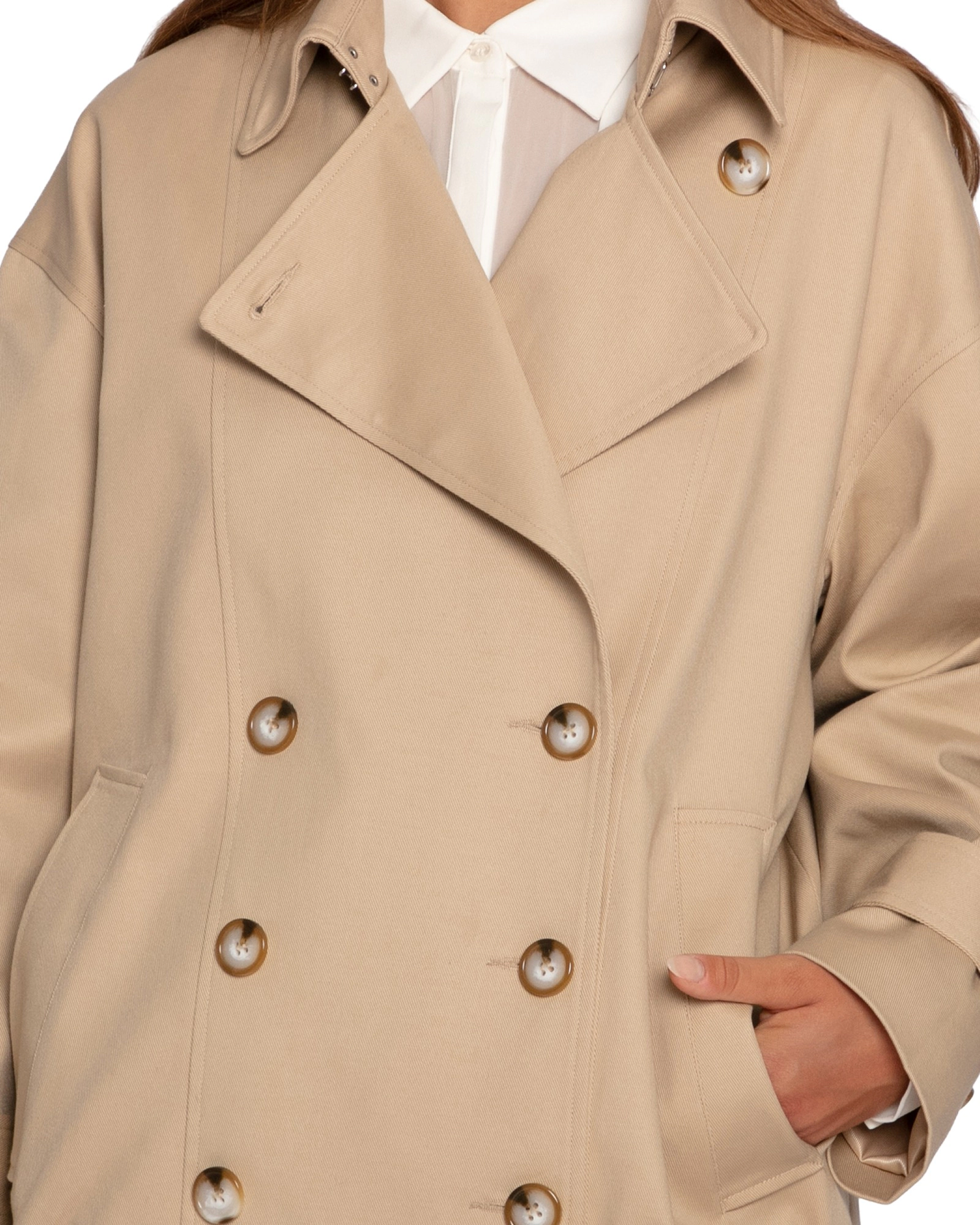Belle & Bloom Weekend Trench Bomber Jacket
