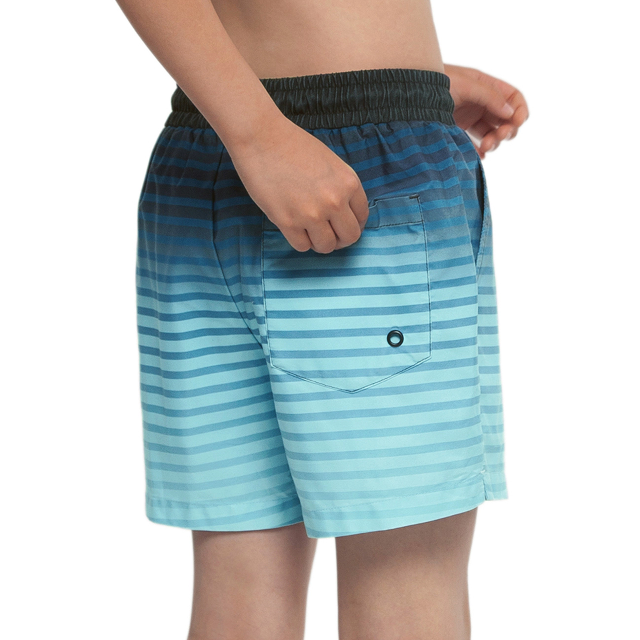 Rokka&Rolla Little & Big Kid Boys Compression Liner Swim Trunks