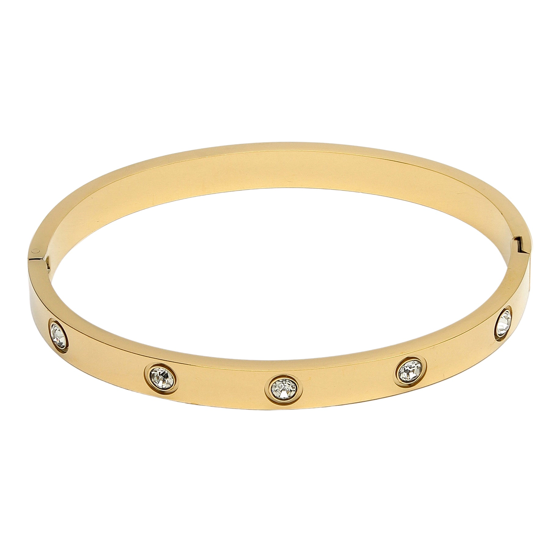 AGP PARIS Womens Diva Collection Sleek Bangle Bracelet