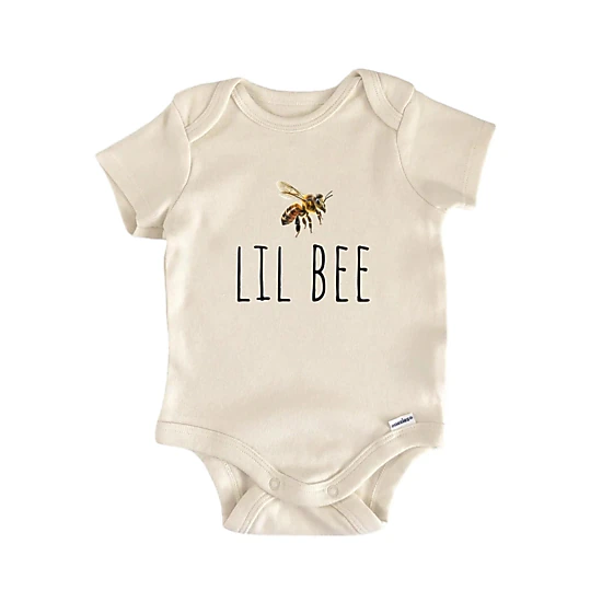 NOFO VIBES Unisex Lil Bee Newborn Baby Bodysuit