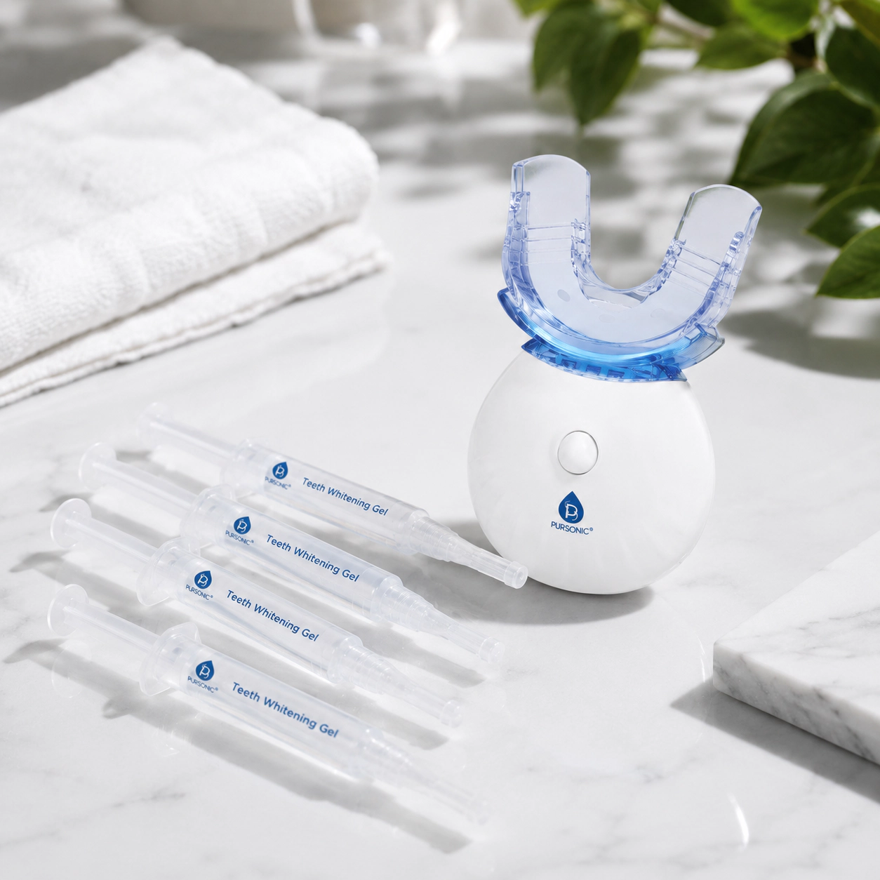 Pursonic Unisex Professional Strength Teeth Whitening Gel Treatment