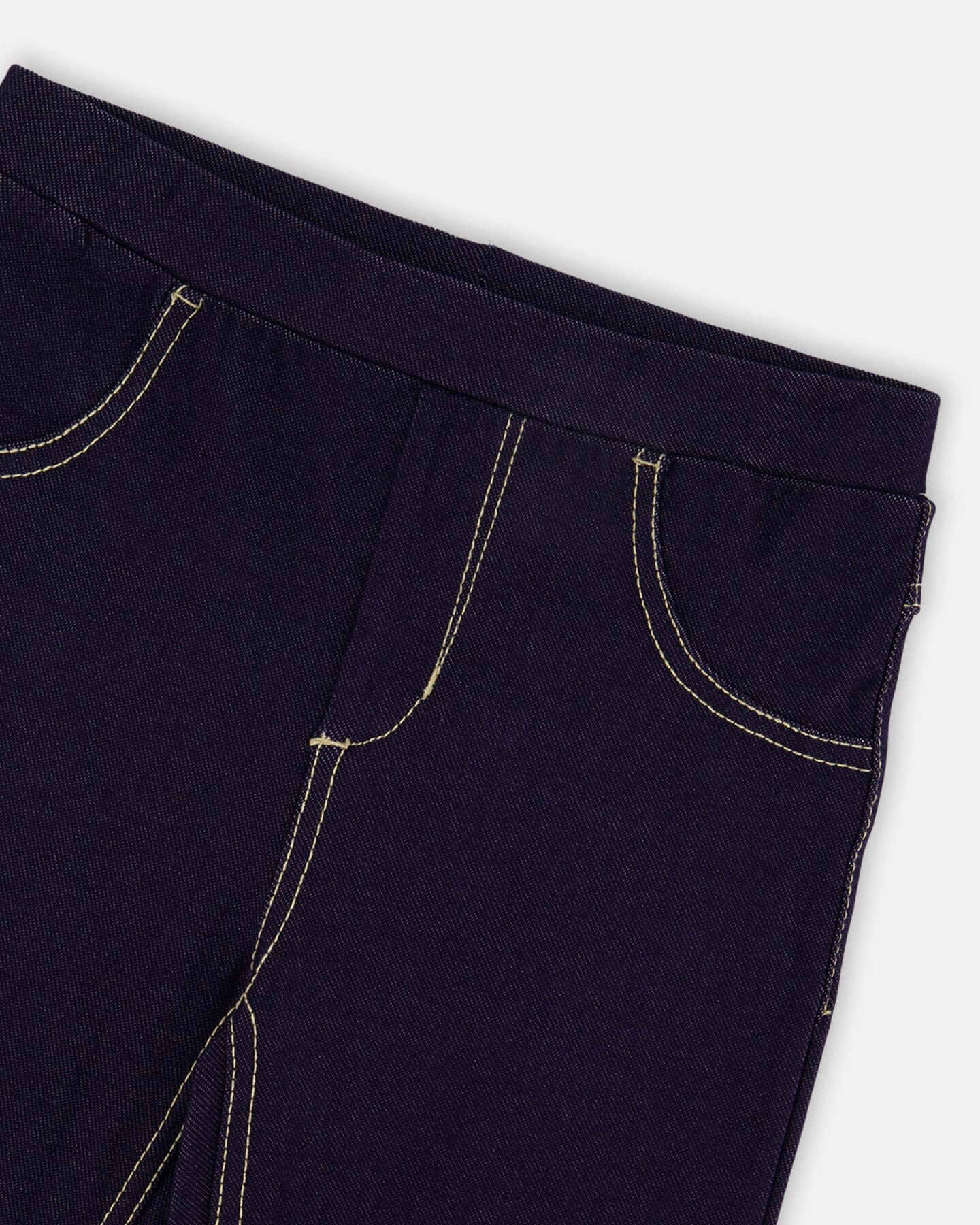 Deux par Girls Denim Elastic Waist Jeggings