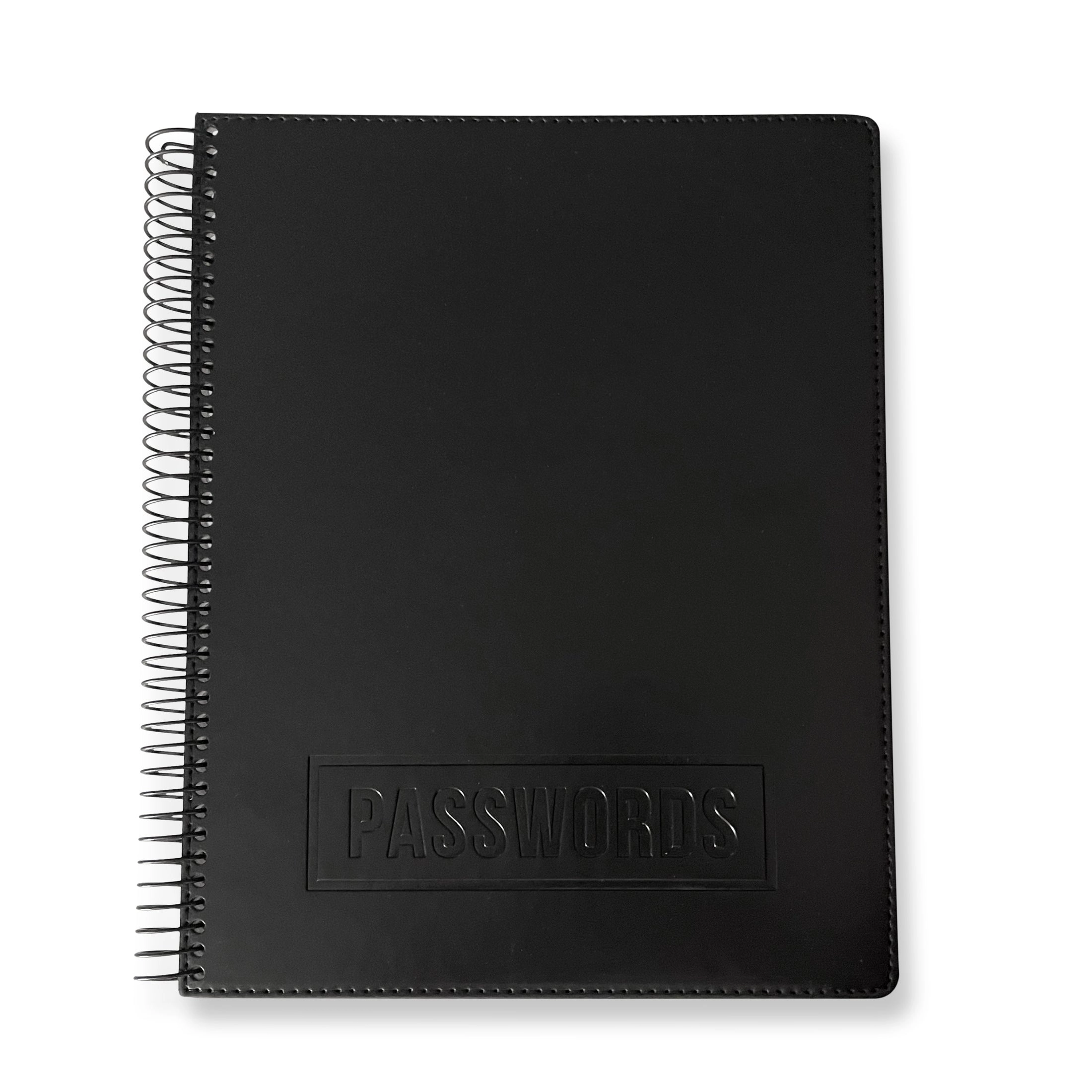 RE FOCUS THE CREATIVE OFFICE Large Password Keeper Book