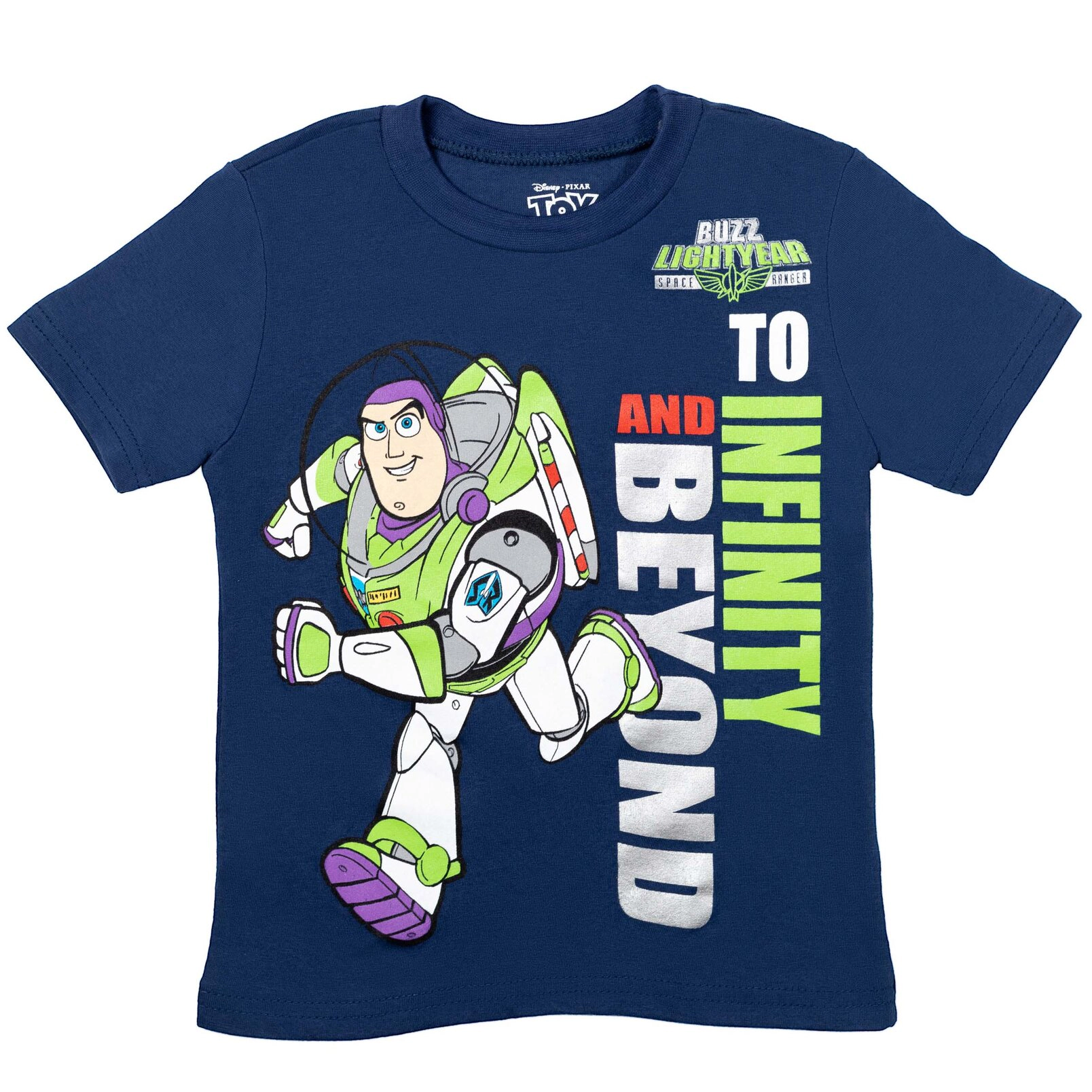 Disney Pixar Boys' Athletic 2-Piece T-Shirt and Mesh Shorts Set