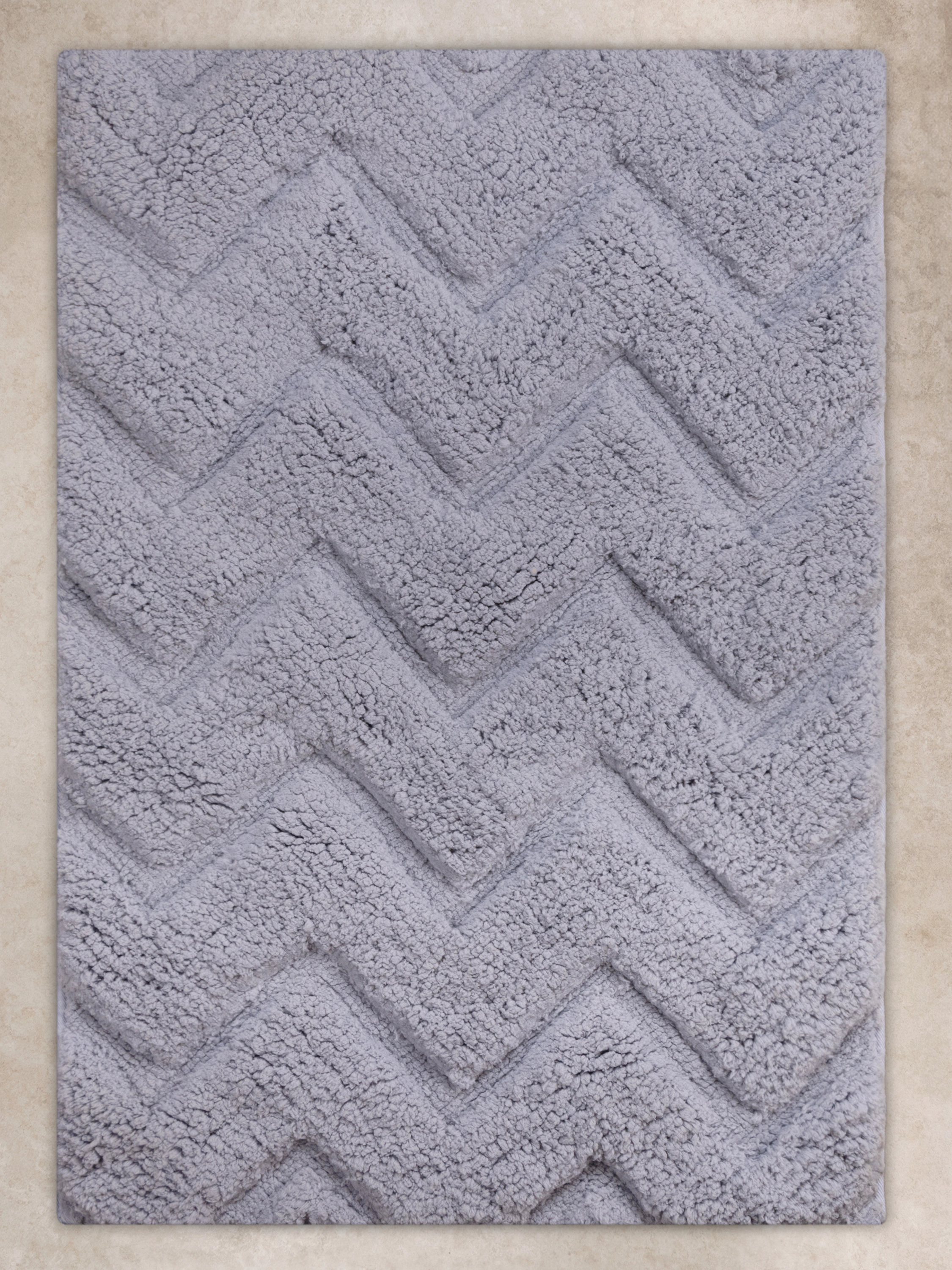 GAURI KOHLI Vantaa Ivory Bath Mat