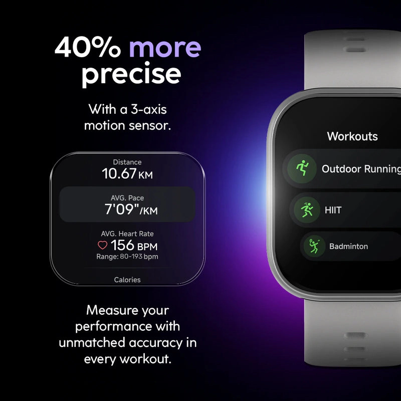 Cubitt VIVA 2 Smartwatch with 1.85 inches AMOLED Display