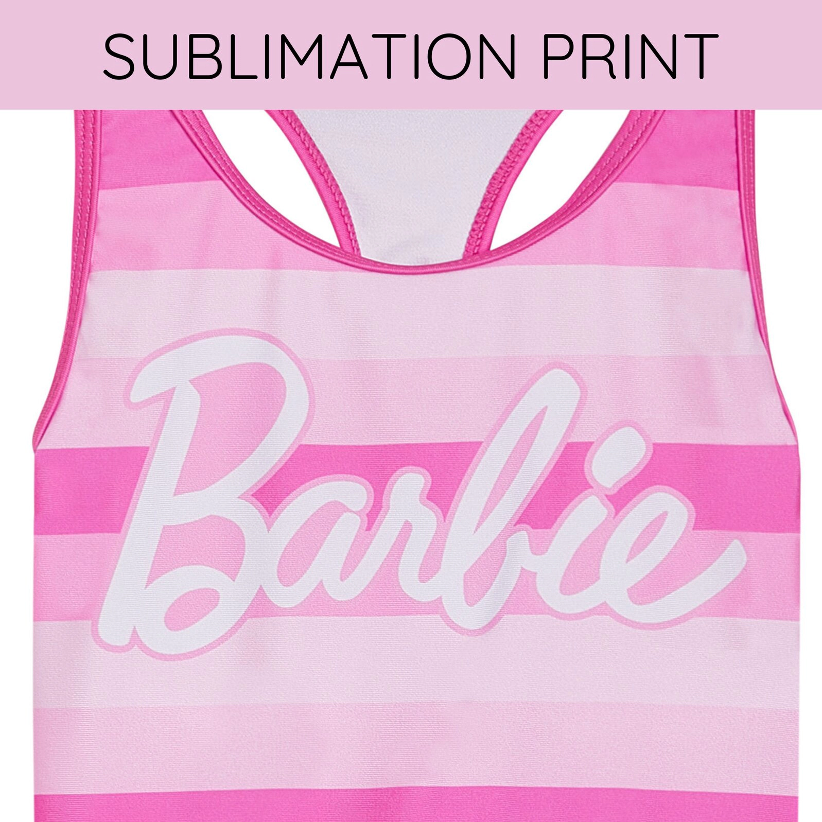 Barbie Girls' 2-Piece Swimwear Tankini and Shorts Set