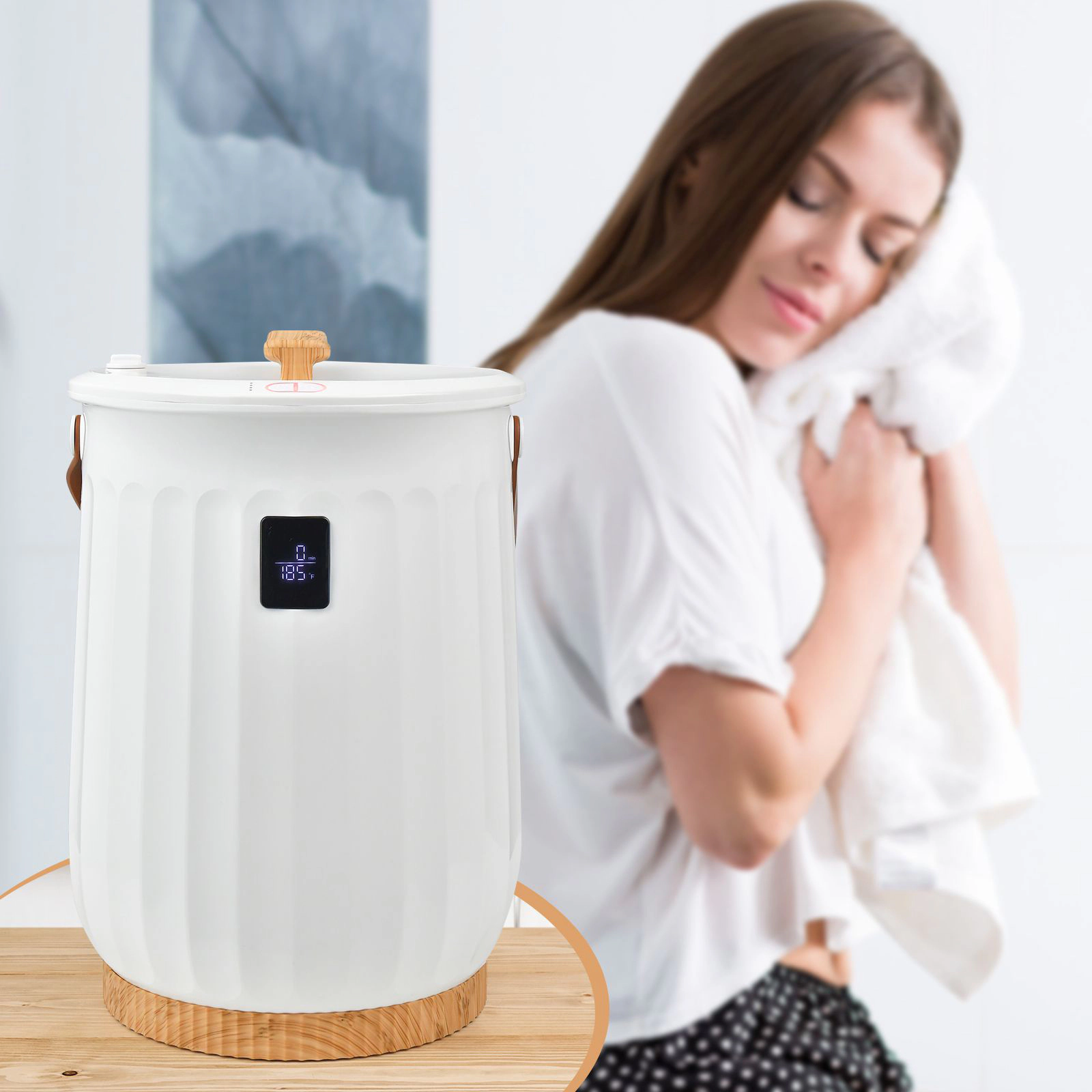 SlickBlue Unisex 20L Electric Freestanding Towel Warmer