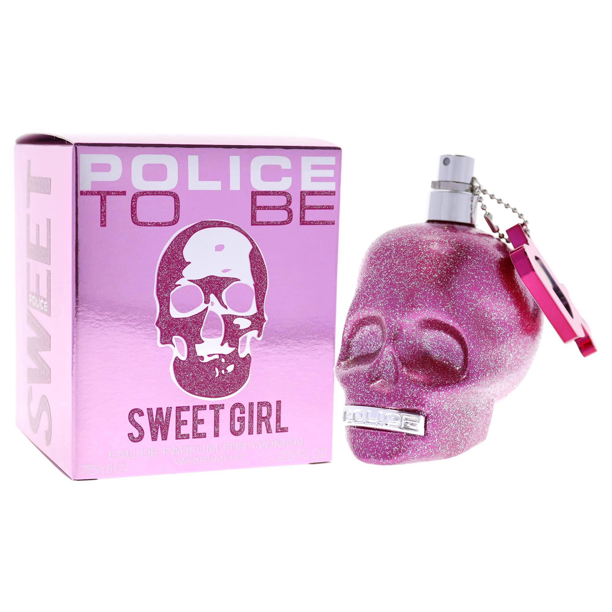 Police To Be Sweet Girl Eau de Parfum for Women, Fruity Sweet Scent 2.5 oz Spray
